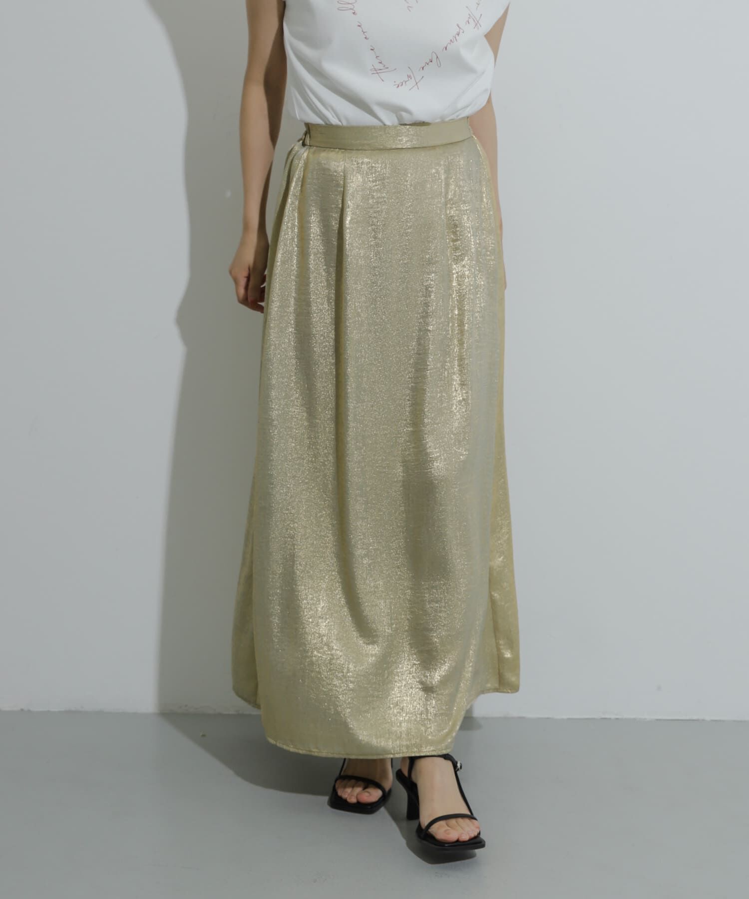 SENSE OF PLACE by URBAN RESEARCH「ハクプリントフレアスカート」|スカート|