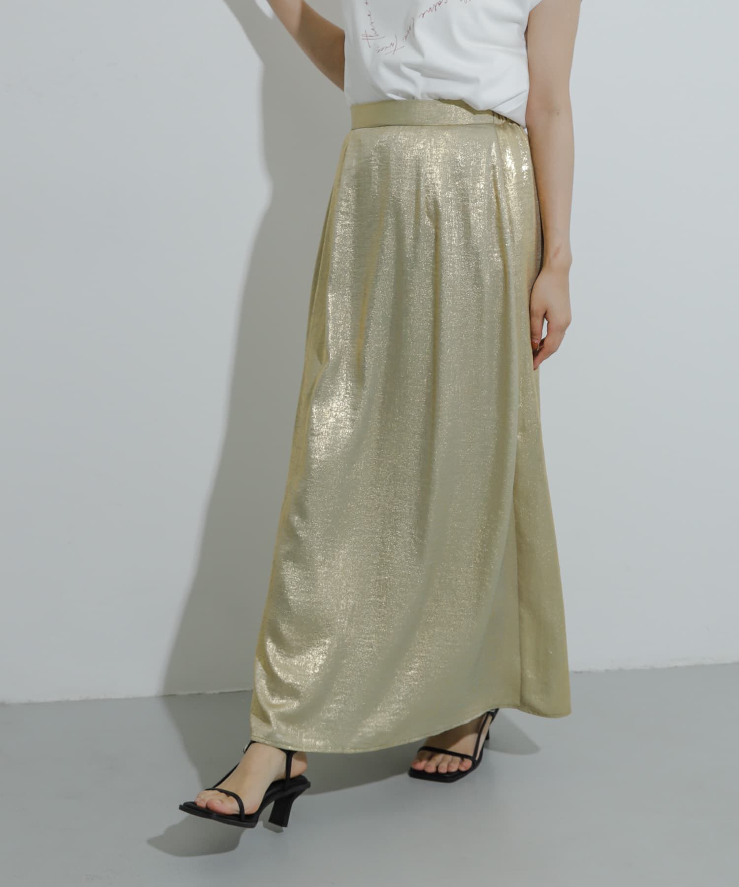 SENSE OF PLACE by URBAN RESEARCH「ハクプリントフレアスカート」|スカート|