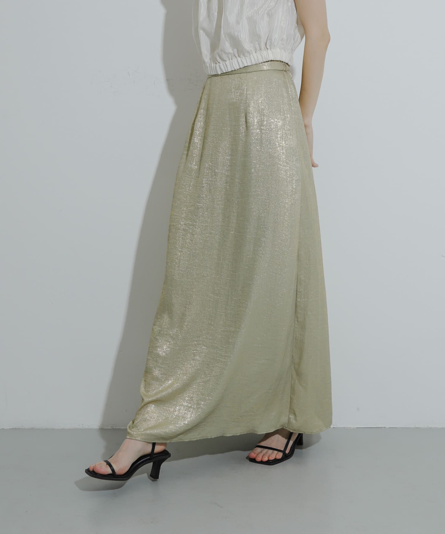 SENSE OF PLACE by URBAN RESEARCH「ハクプリントフレアスカート」|スカート|