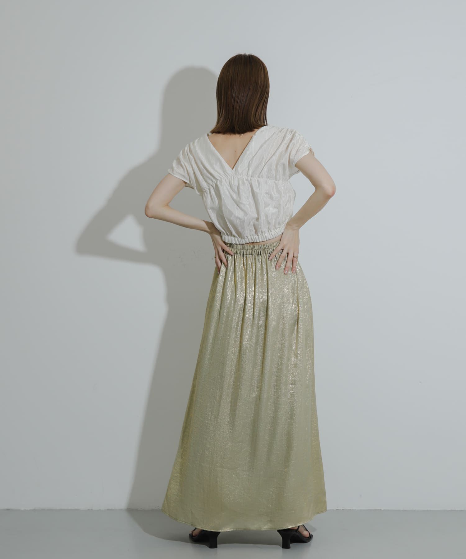 SENSE OF PLACE by URBAN RESEARCH「ハクプリントフレアスカート」|スカート|