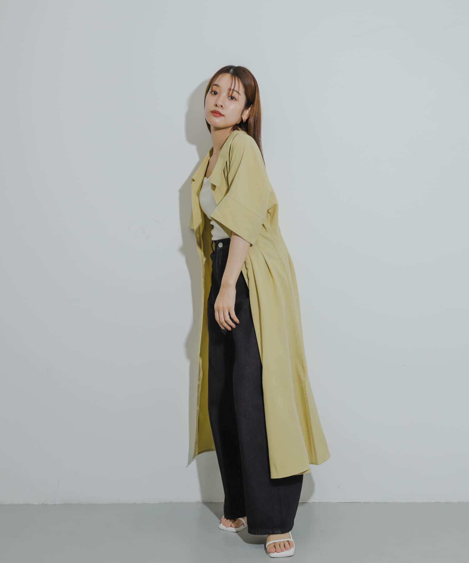 SENSE OF PLACE by URBAN RESEARCH「ウエストタックシャツワンピース」|ワンピース|