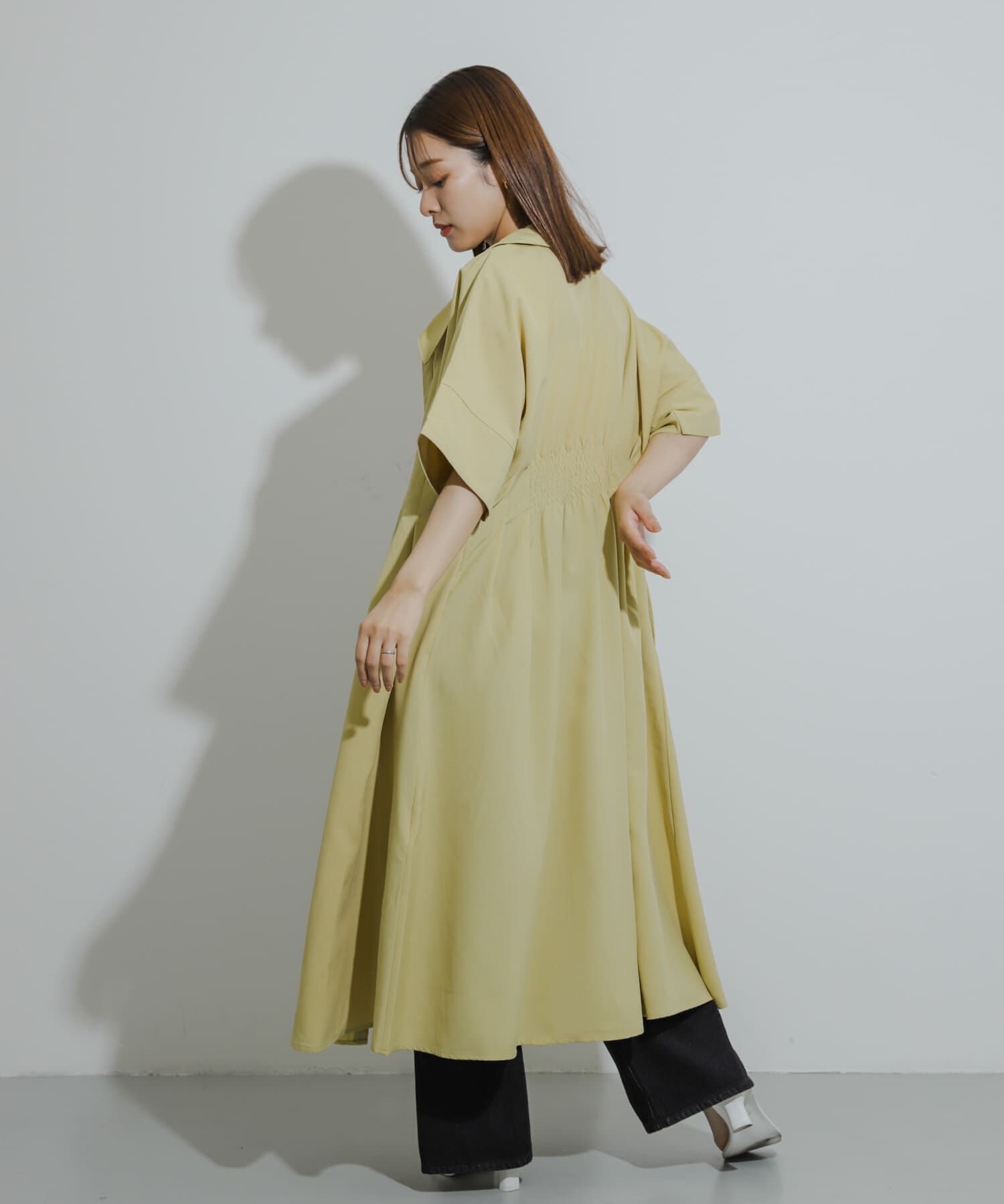SENSE OF PLACE by URBAN RESEARCH「ウエストタックシャツワンピース」|ワンピース|
