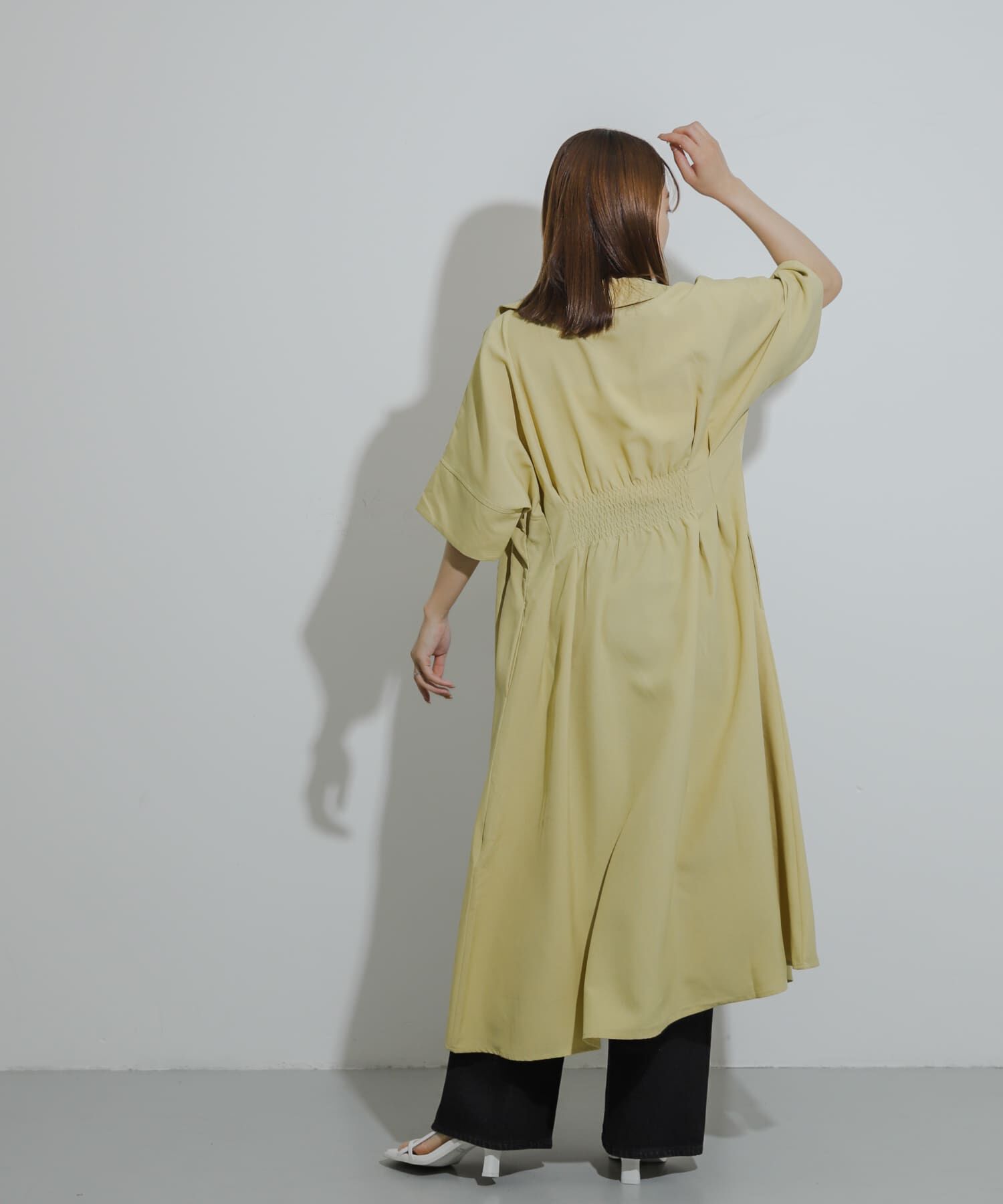 SENSE OF PLACE by URBAN RESEARCH「ウエストタックシャツワンピース」|ワンピース|