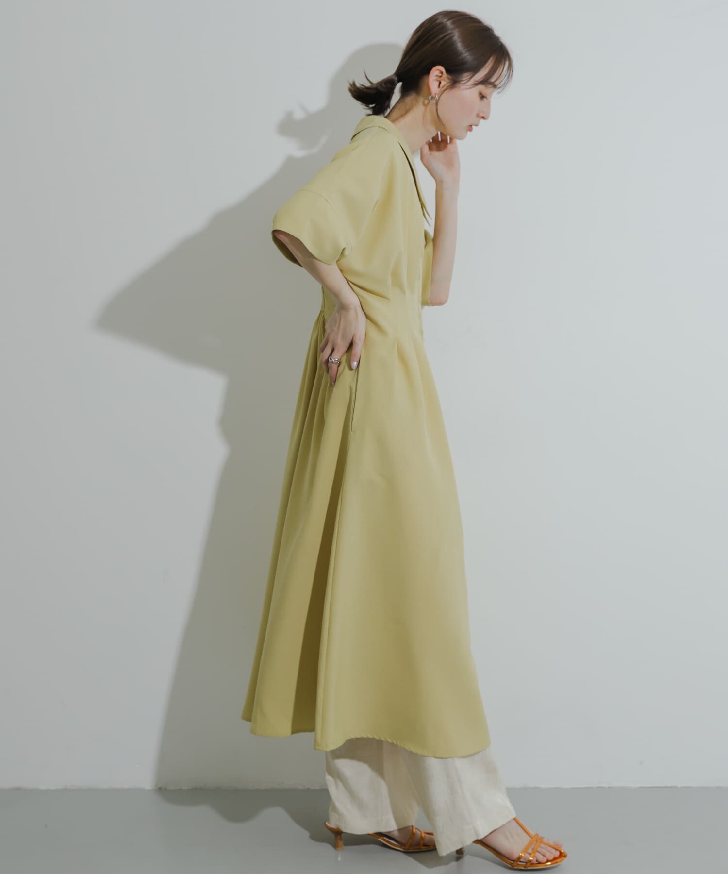 SENSE OF PLACE by URBAN RESEARCH「ウエストタックシャツワンピース」|ワンピース|