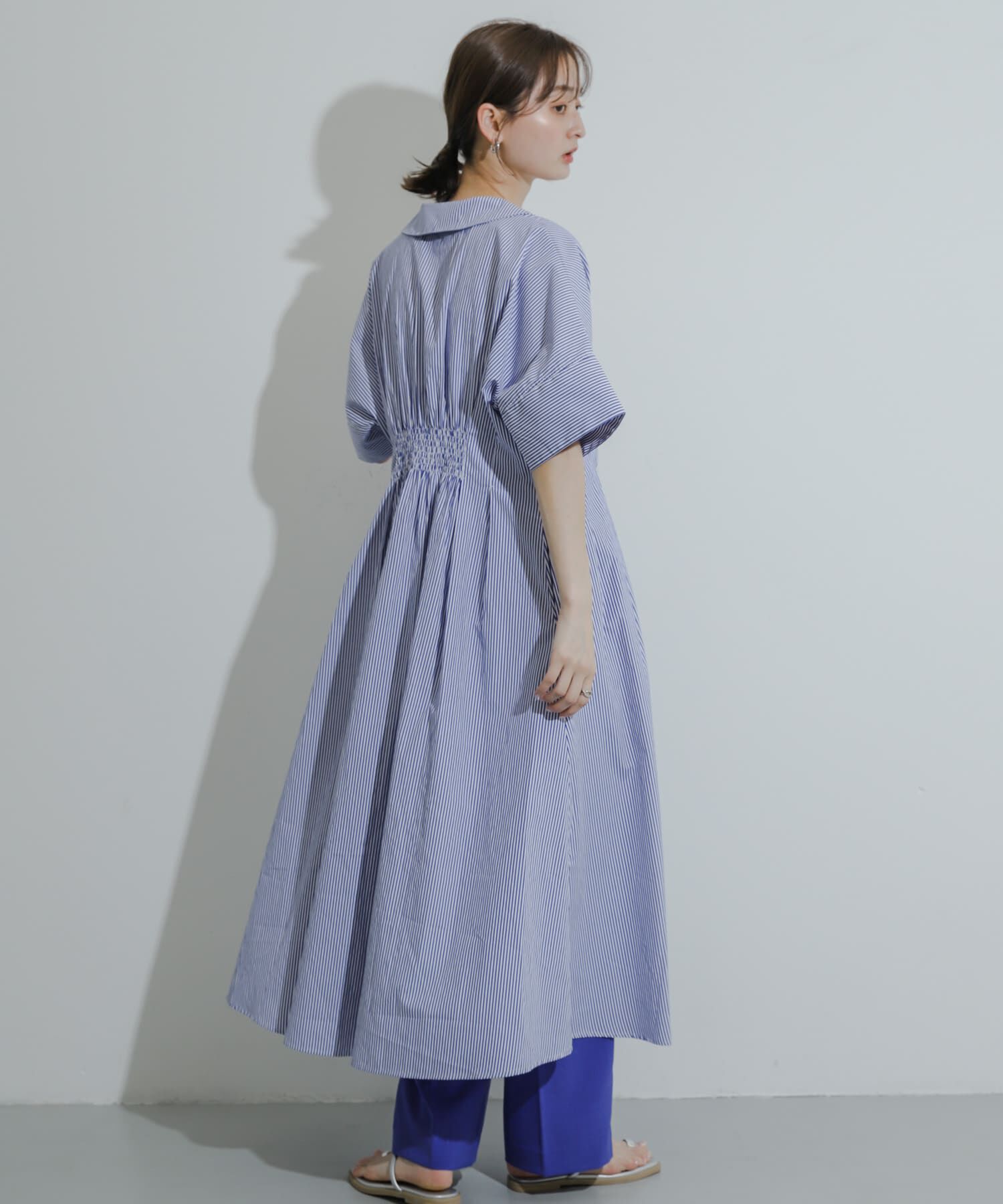 SENSE OF PLACE by URBAN RESEARCH「ウエストタックシャツワンピース」|ワンピース|