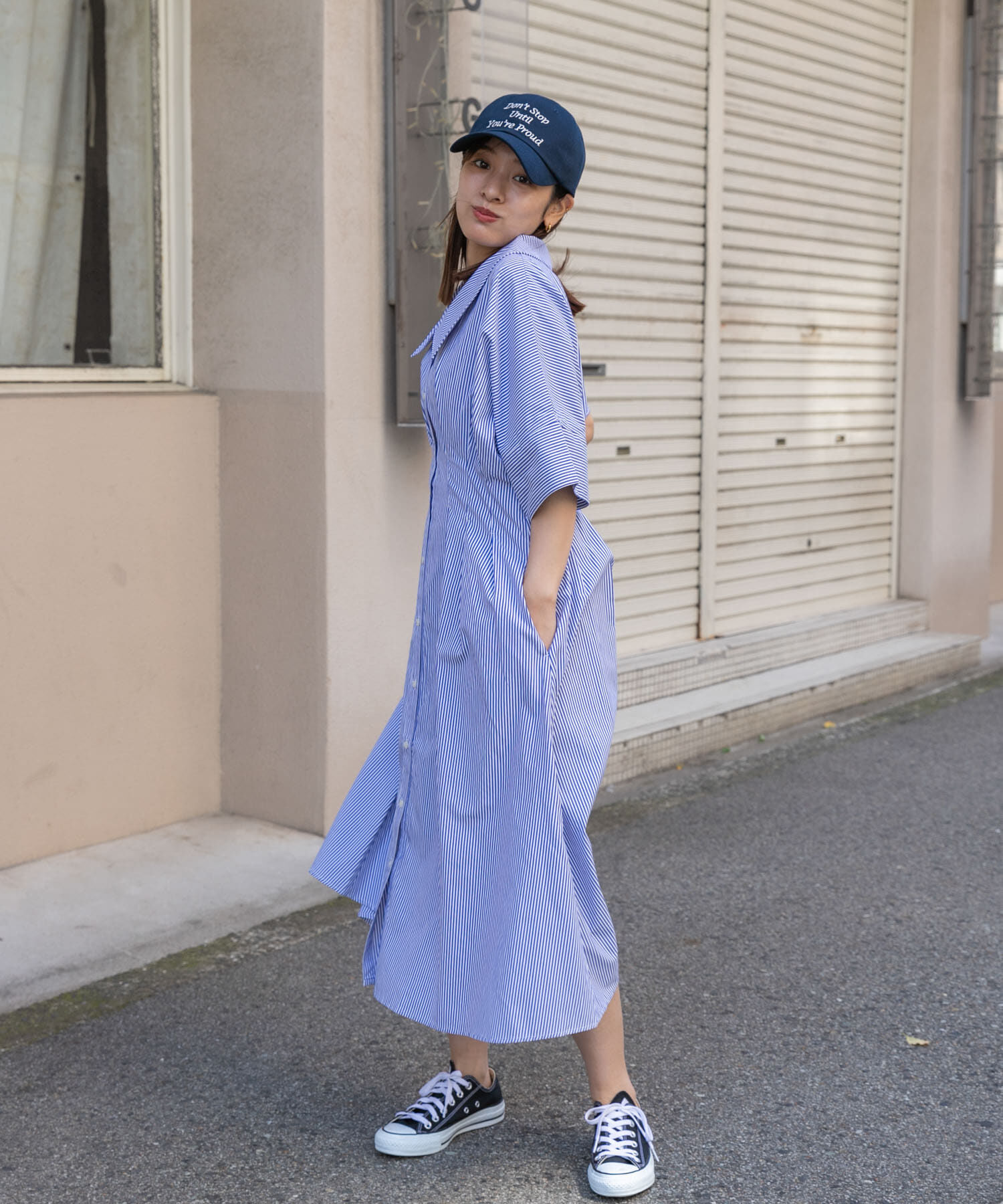 SENSE OF PLACE by URBAN RESEARCH「ウエストタックシャツワンピース」|ワンピース|