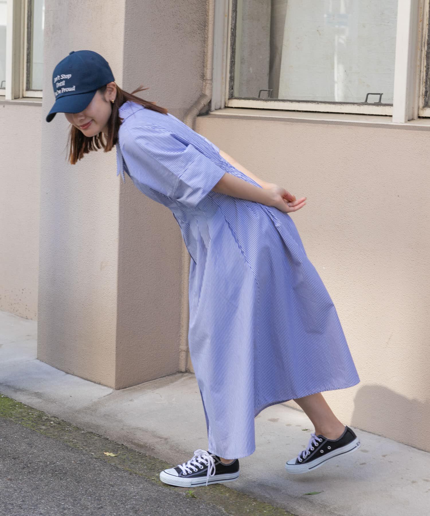 SENSE OF PLACE by URBAN RESEARCH「ウエストタックシャツワンピース」|ワンピース|