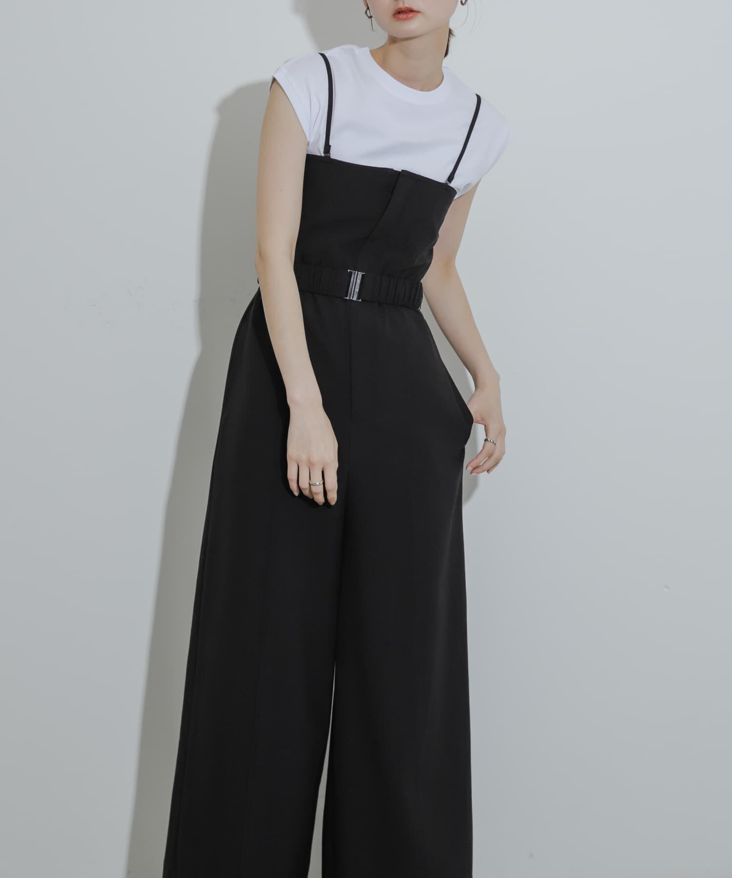 SENSE OF PLACE by URBAN RESEARCH「ストラップツキベルトベアパンツ」|スカート|