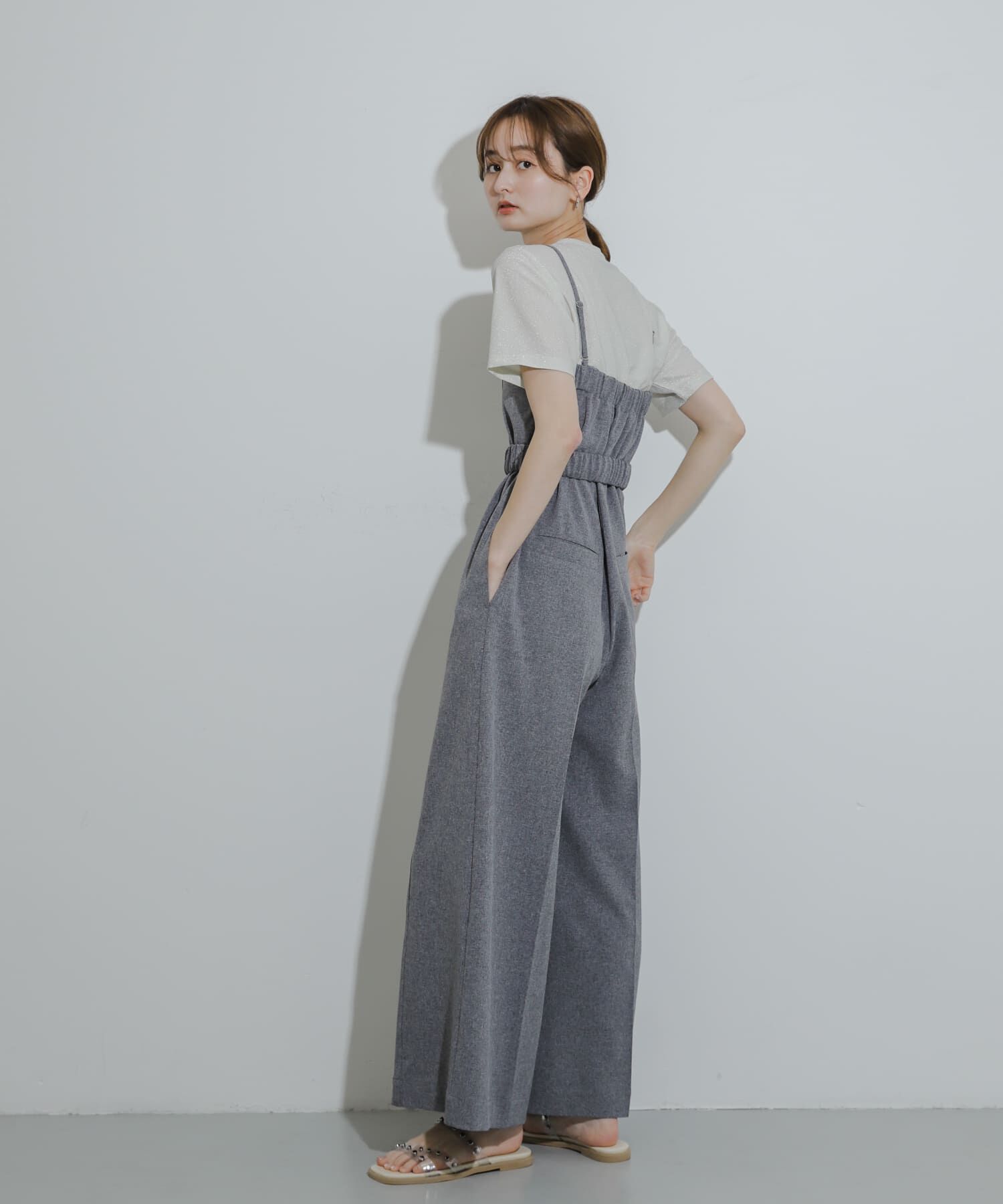 SENSE OF PLACE by URBAN RESEARCH「ストラップツキベルトベアパンツ」|スカート|