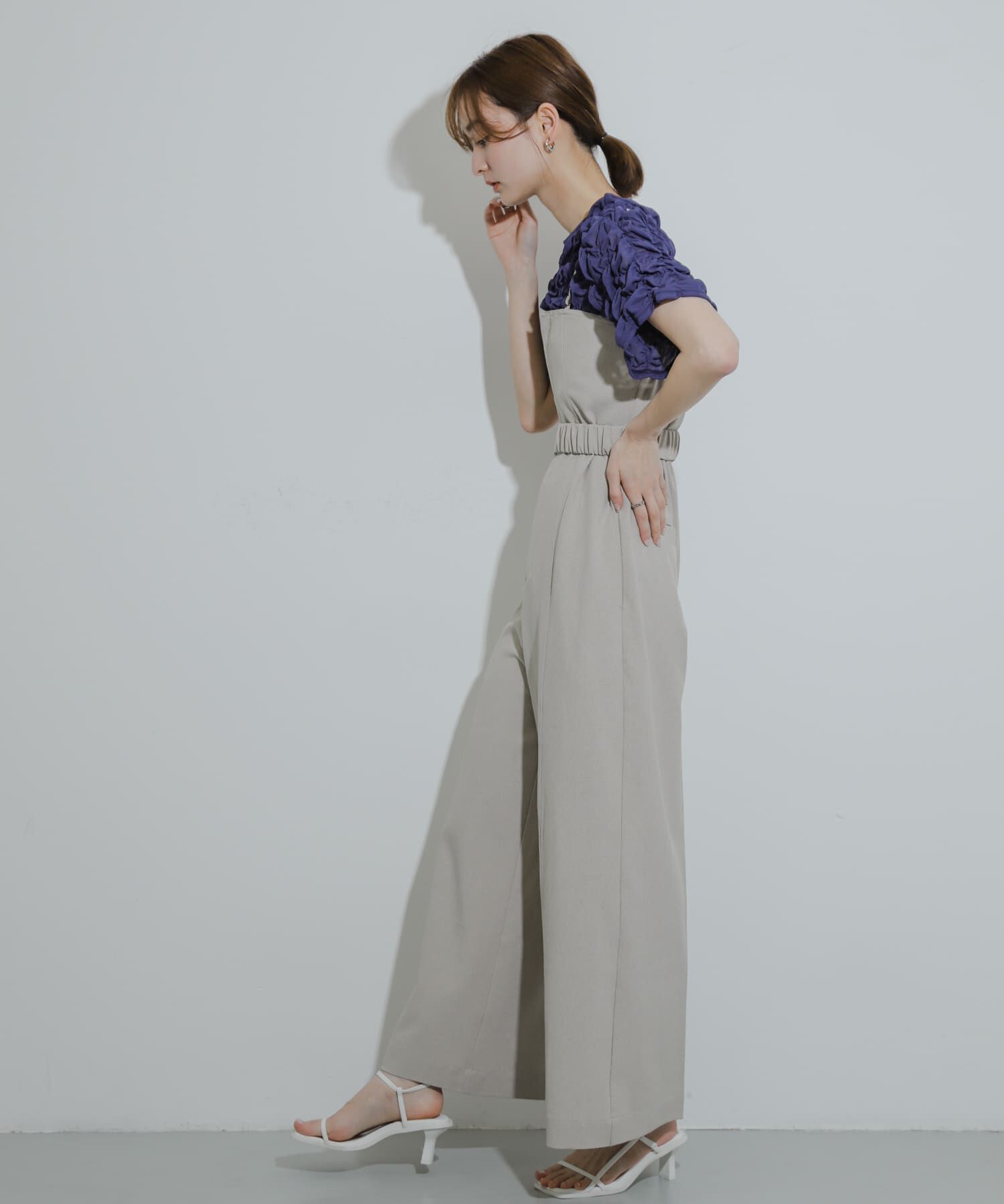 SENSE OF PLACE by URBAN RESEARCH「ストラップツキベルトベアパンツ」|スカート|