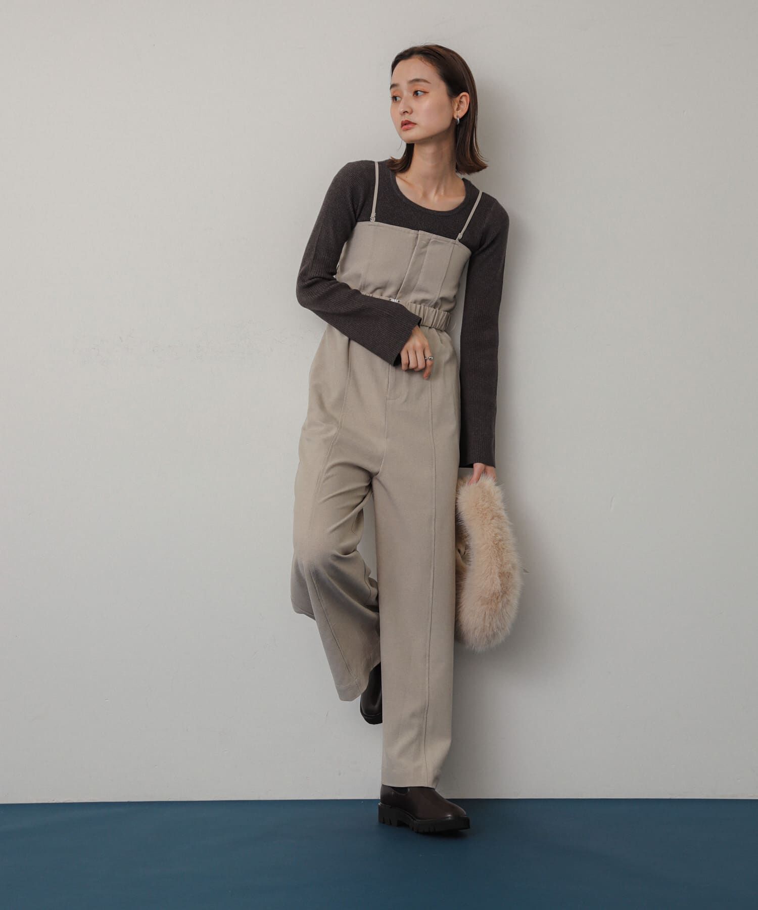 SENSE OF PLACE by URBAN RESEARCH「ストラップツキベルトベアパンツ」|スカート|