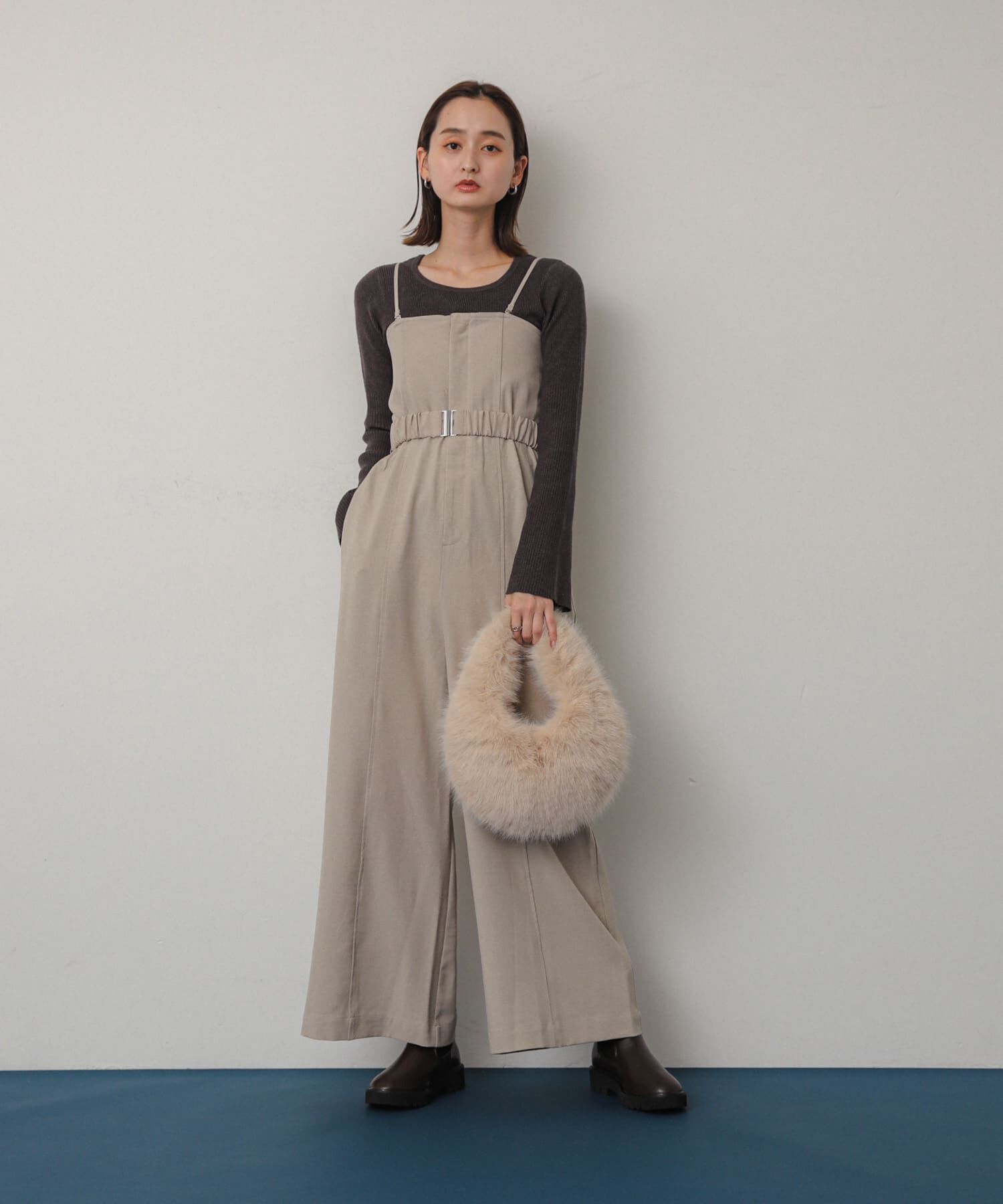 SENSE OF PLACE by URBAN RESEARCH「ストラップツキベルトベアパンツ」|スカート|