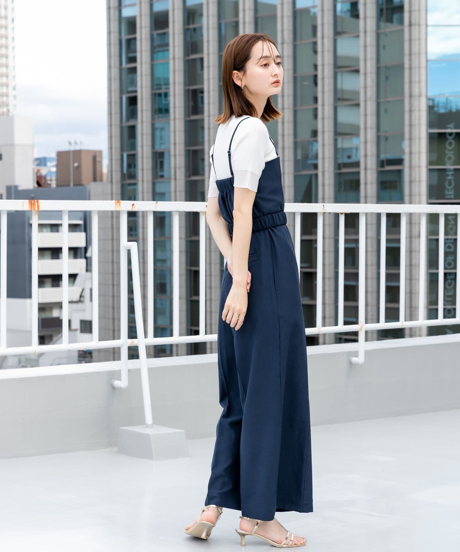 SENSE OF PLACE by URBAN RESEARCH「ストラップツキベルトベアパンツ」|スカート|