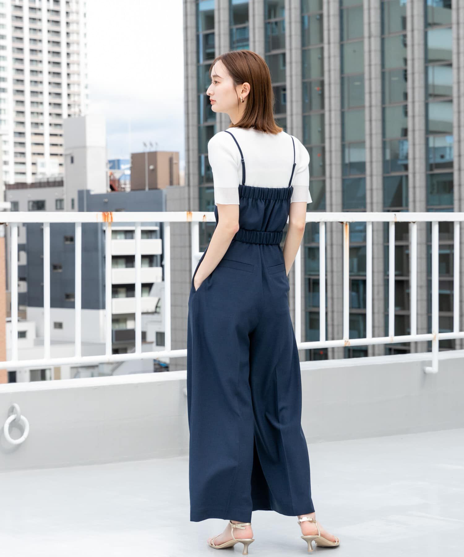 SENSE OF PLACE by URBAN RESEARCH「ストラップツキベルトベアパンツ」|スカート|