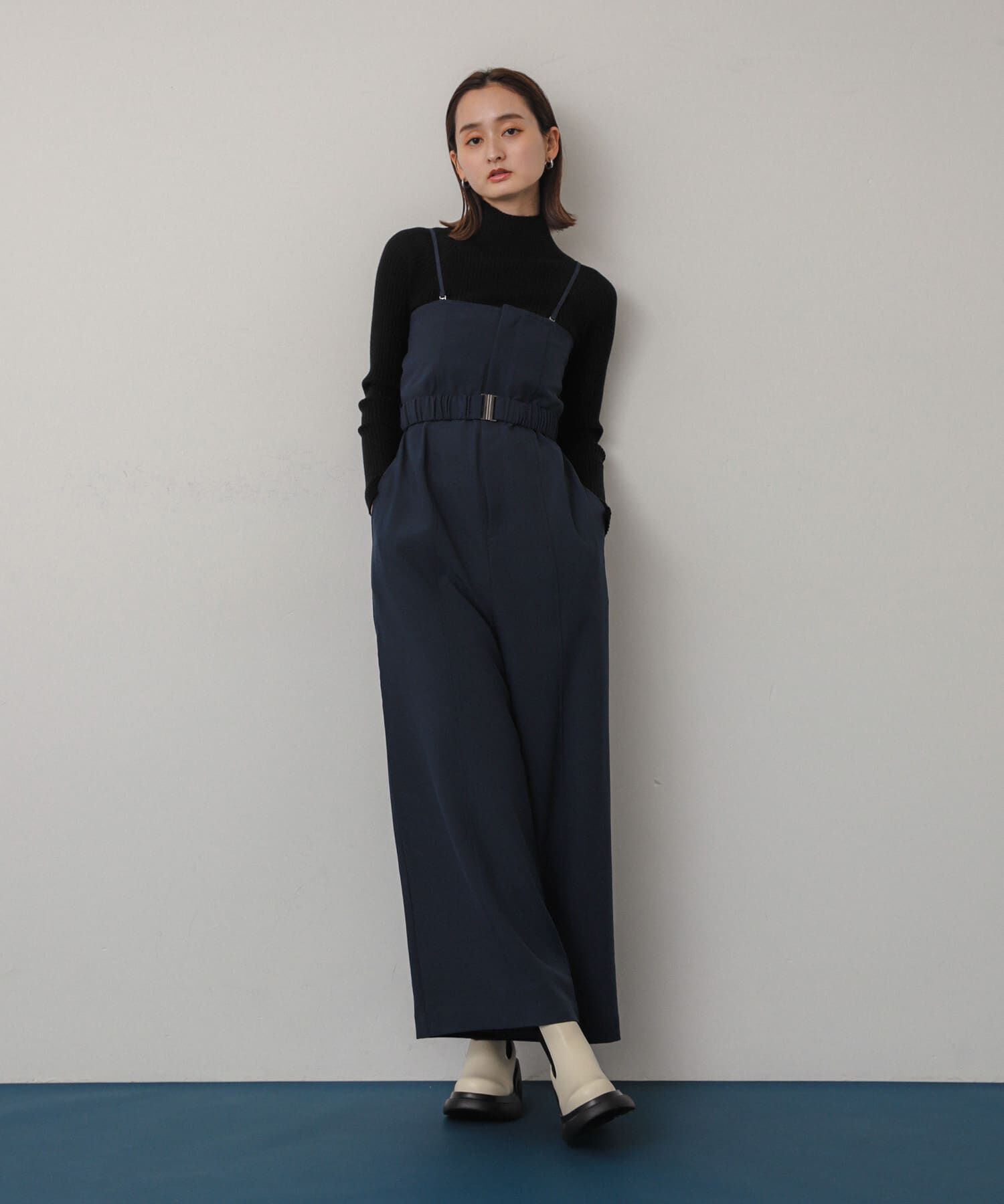 SENSE OF PLACE by URBAN RESEARCH「ストラップツキベルトベアパンツ」|スカート|