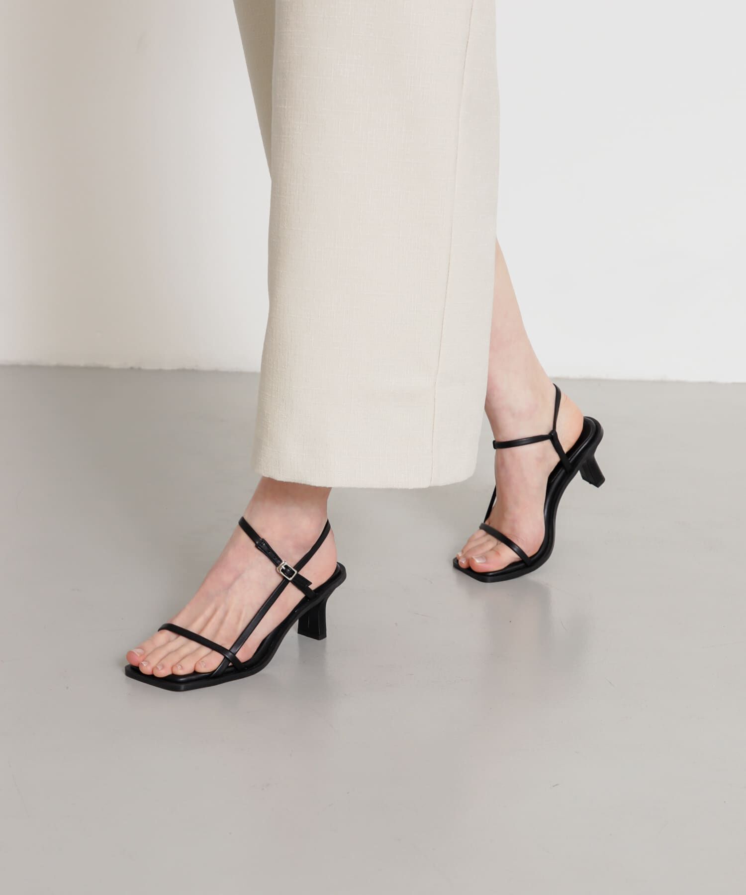 SENSE OF PLACE by URBAN RESEARCH「ワイドスクエアストラップサンダル」|サンダル|