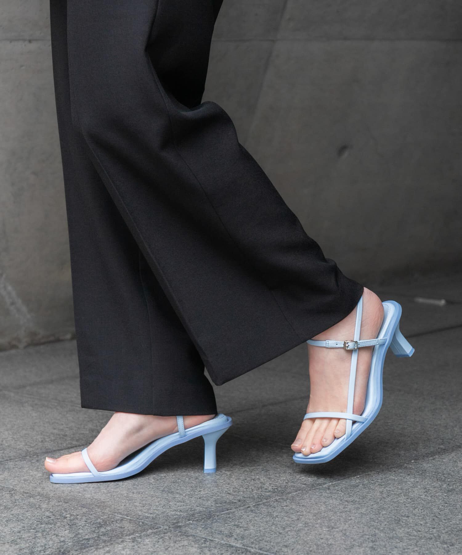 SENSE OF PLACE by URBAN RESEARCH「ワイドスクエアストラップサンダル」|サンダル|