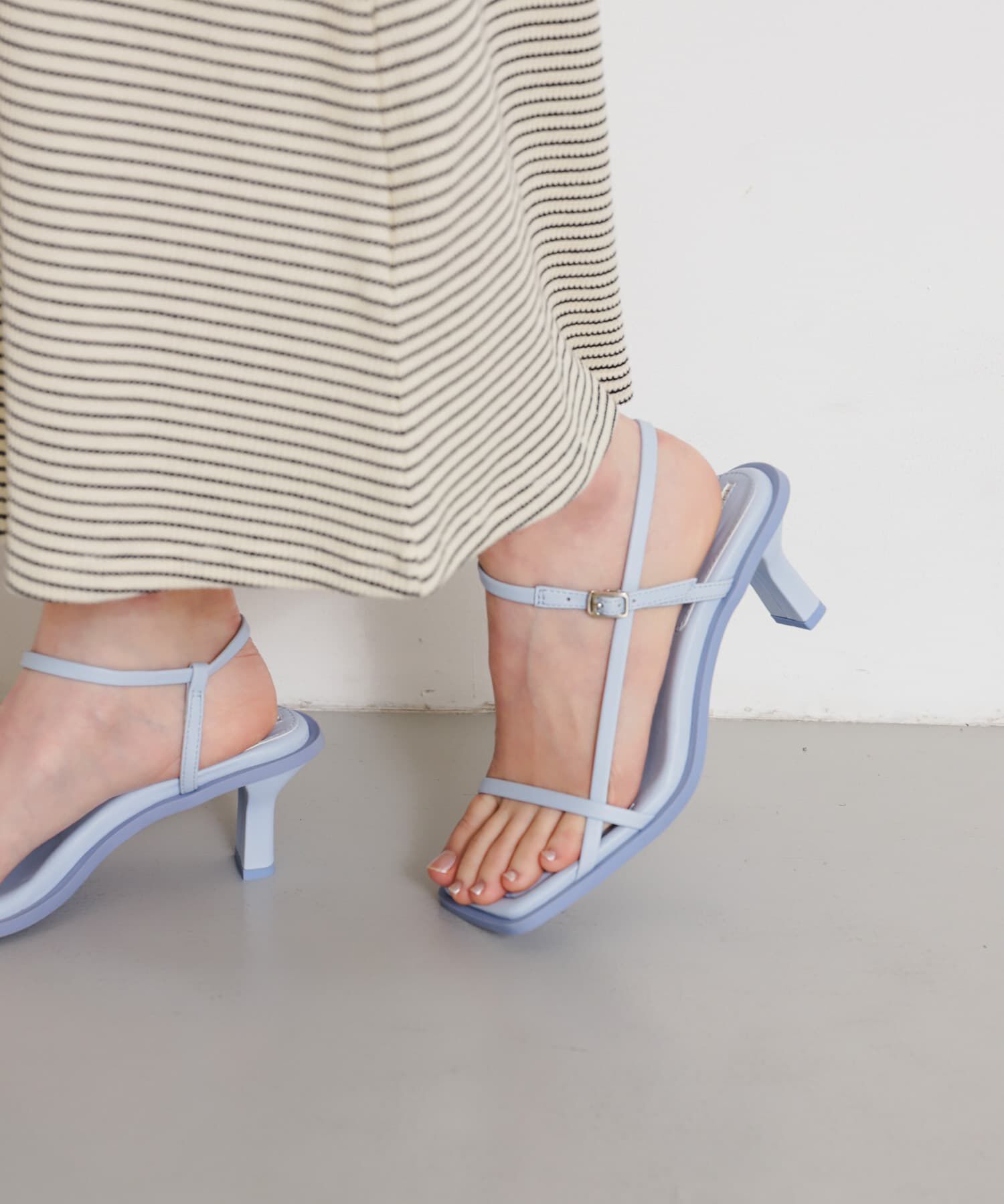 SENSE OF PLACE by URBAN RESEARCH「ワイドスクエアストラップサンダル」|サンダル|