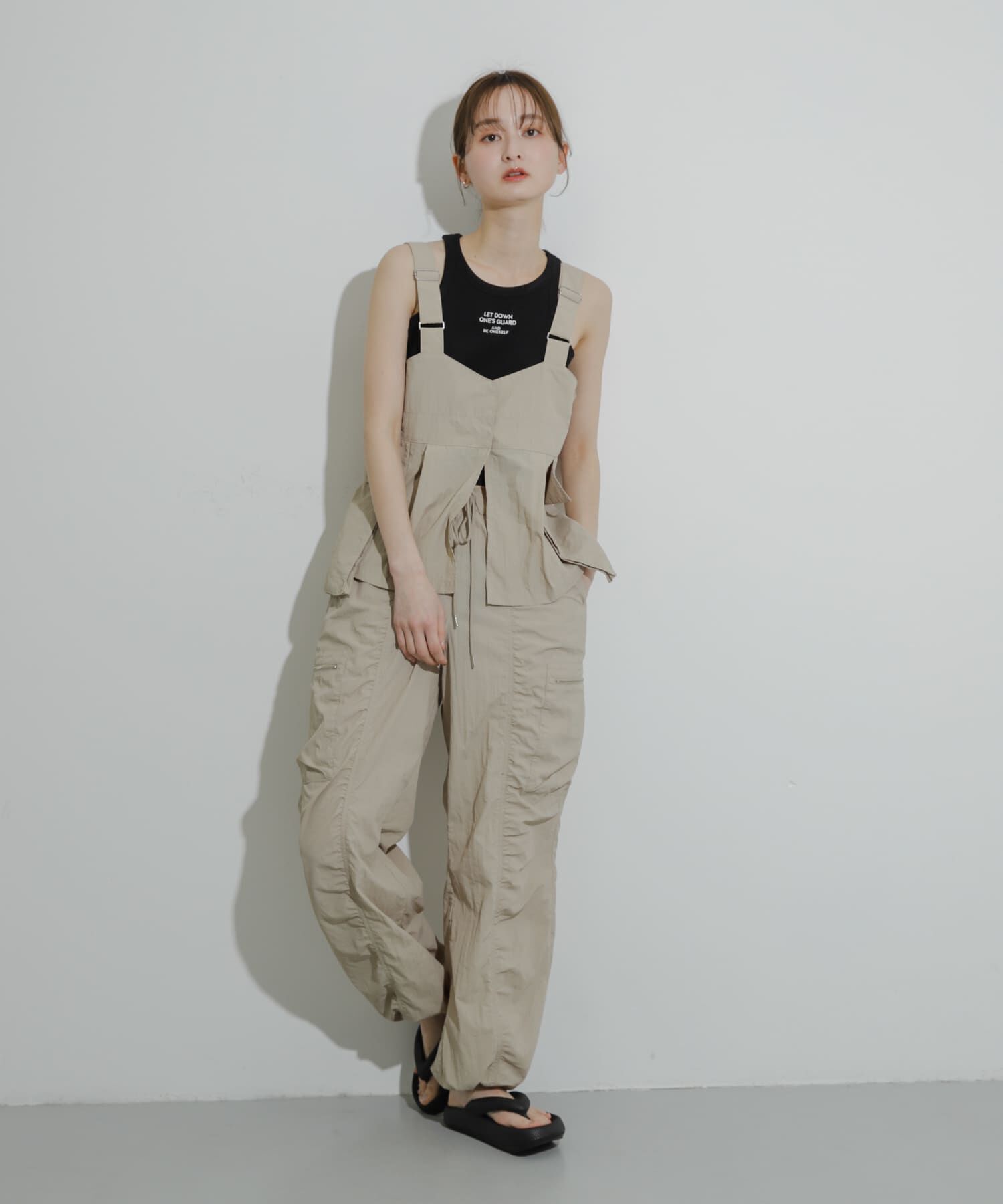 SENSE OF PLACE by URBAN RESEARCH「『WEB/一部店舗限定』トングクッションサンダル」|サンダル|