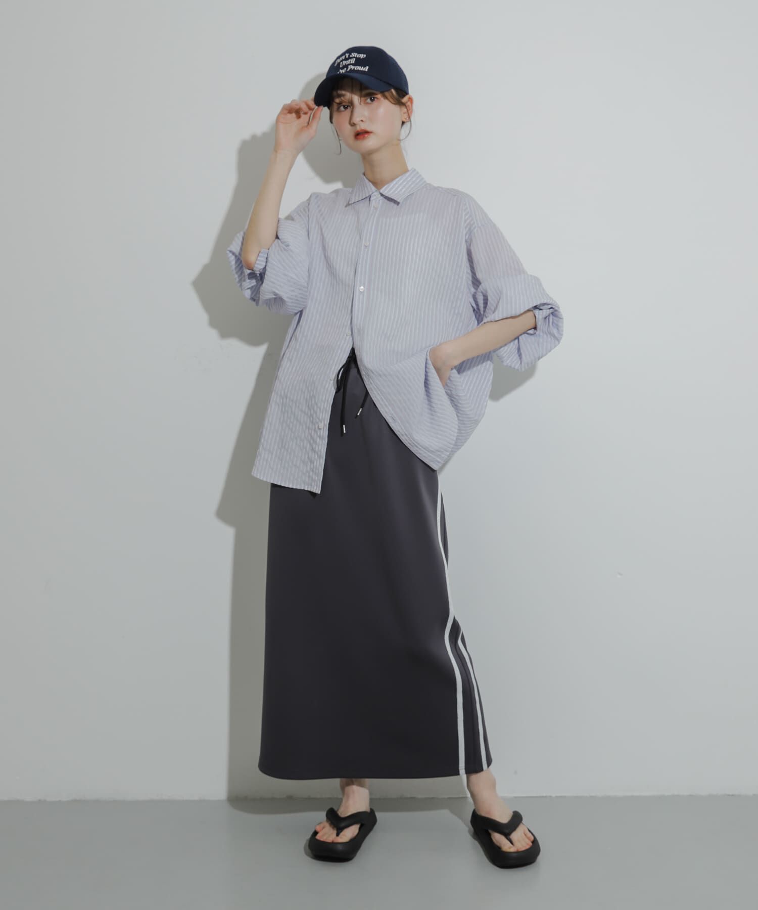 SENSE OF PLACE by URBAN RESEARCH「『WEB/一部店舗限定』トングクッションサンダル」|サンダル|