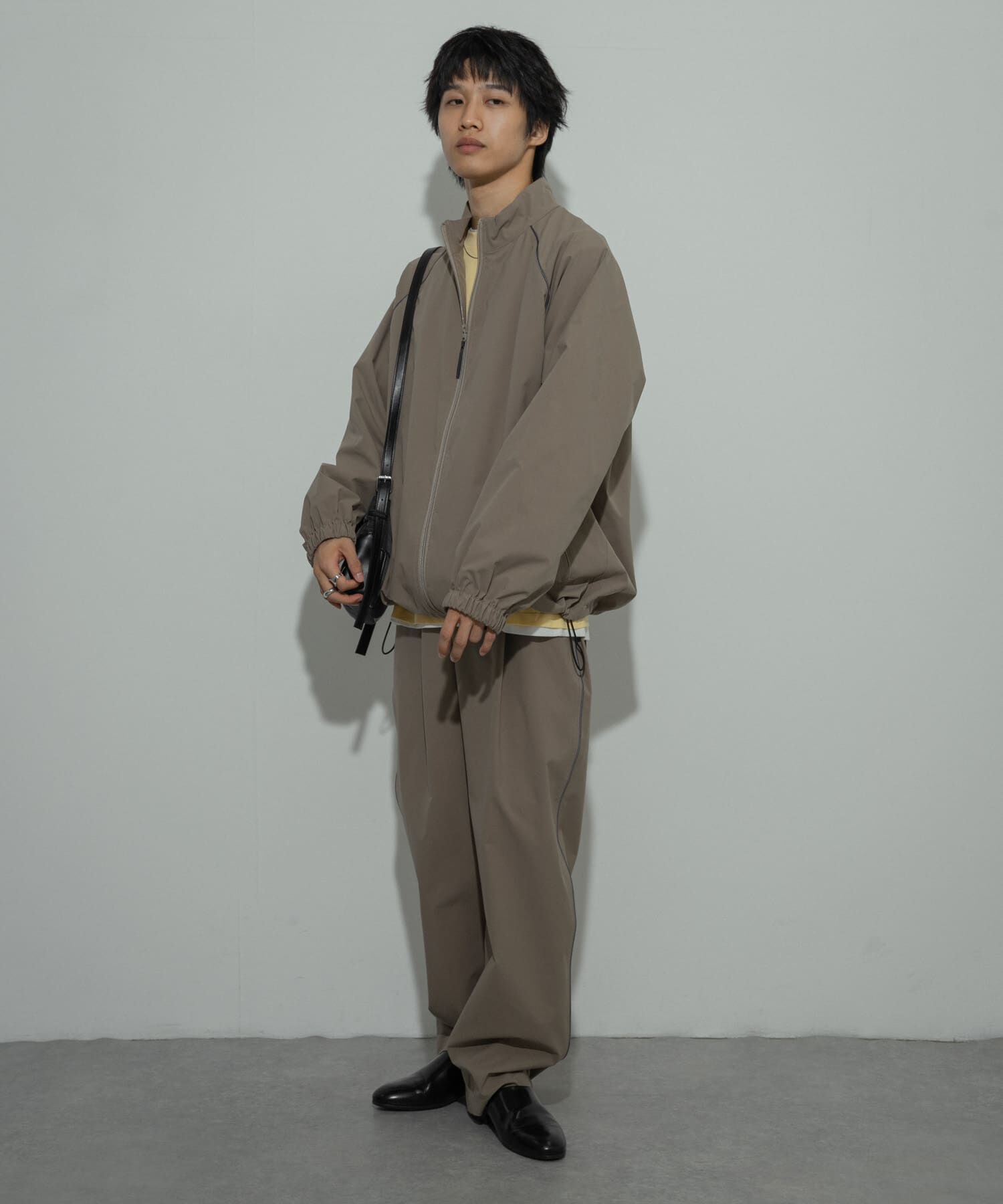 SENSE OF PLACE by URBAN RESEARCH「『セットアップ対応』パイピングスタンドブルゾン」|ブルゾン・スタジャン|