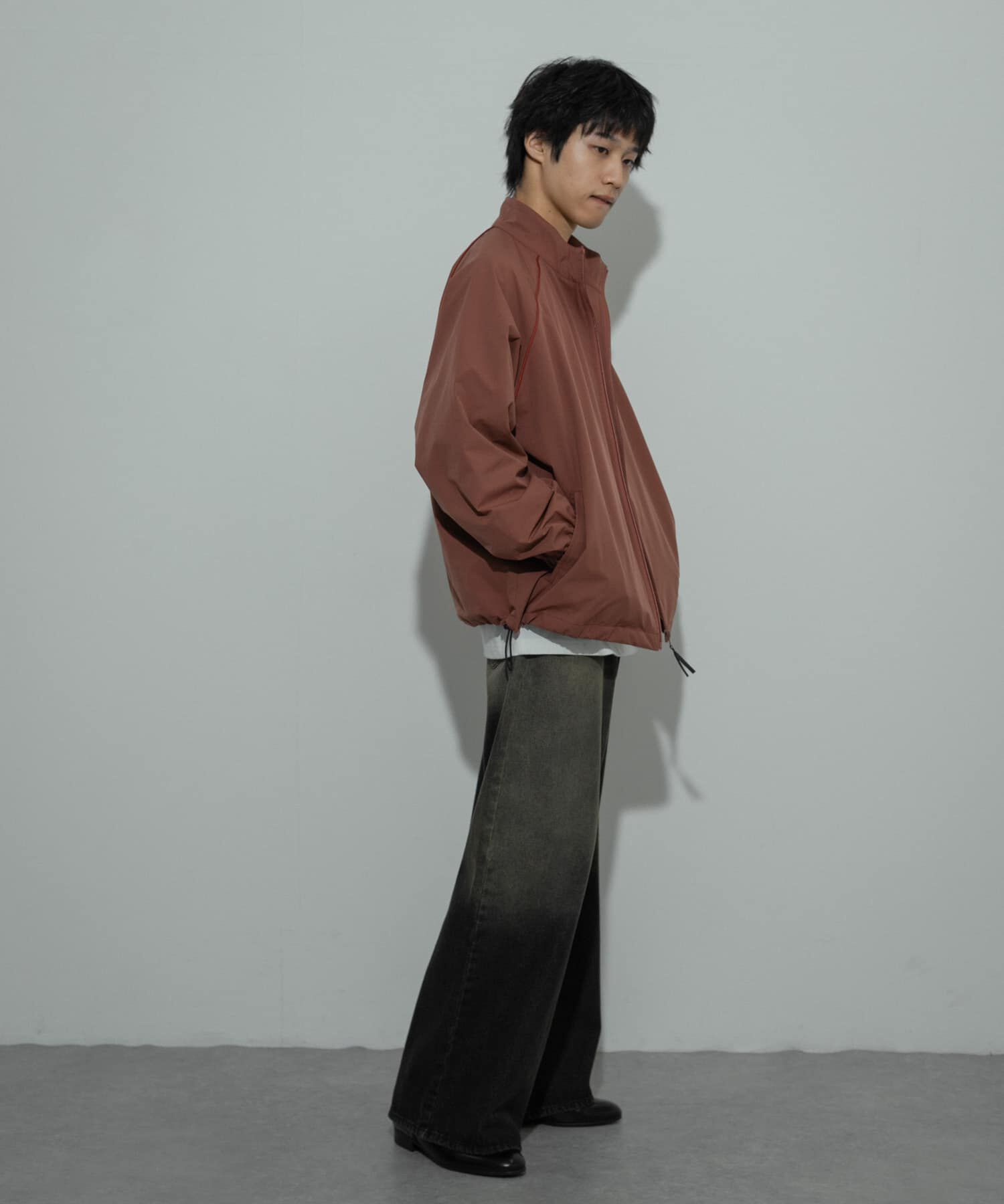 SENSE OF PLACE by URBAN RESEARCH「『セットアップ対応』パイピングスタンドブルゾン」|ブルゾン・スタジャン|