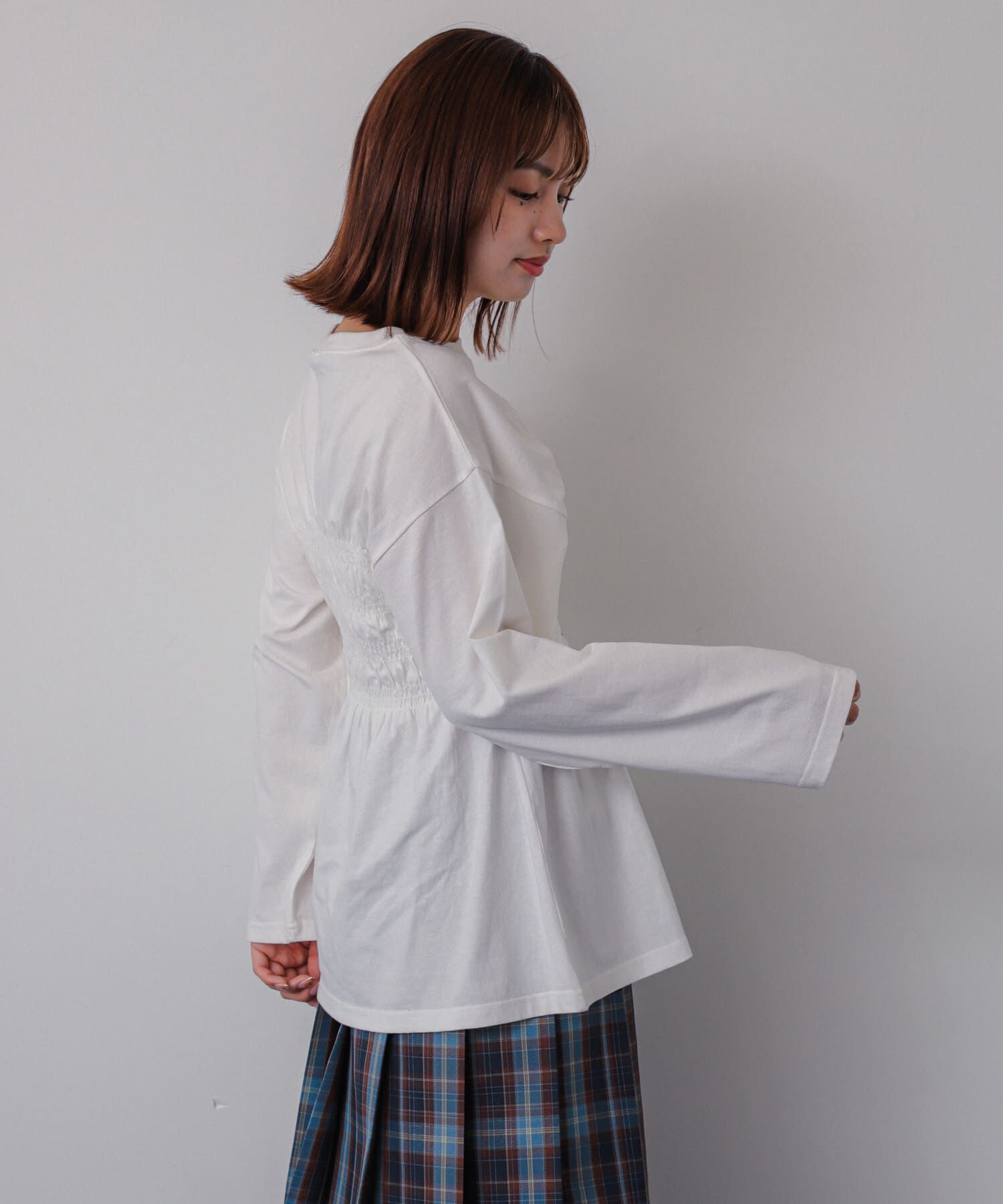 SENSE OF PLACE by URBAN RESEARCH「シャーリンググラフィックロングスリーブTシャツ」|Tシャツ・カットソー|