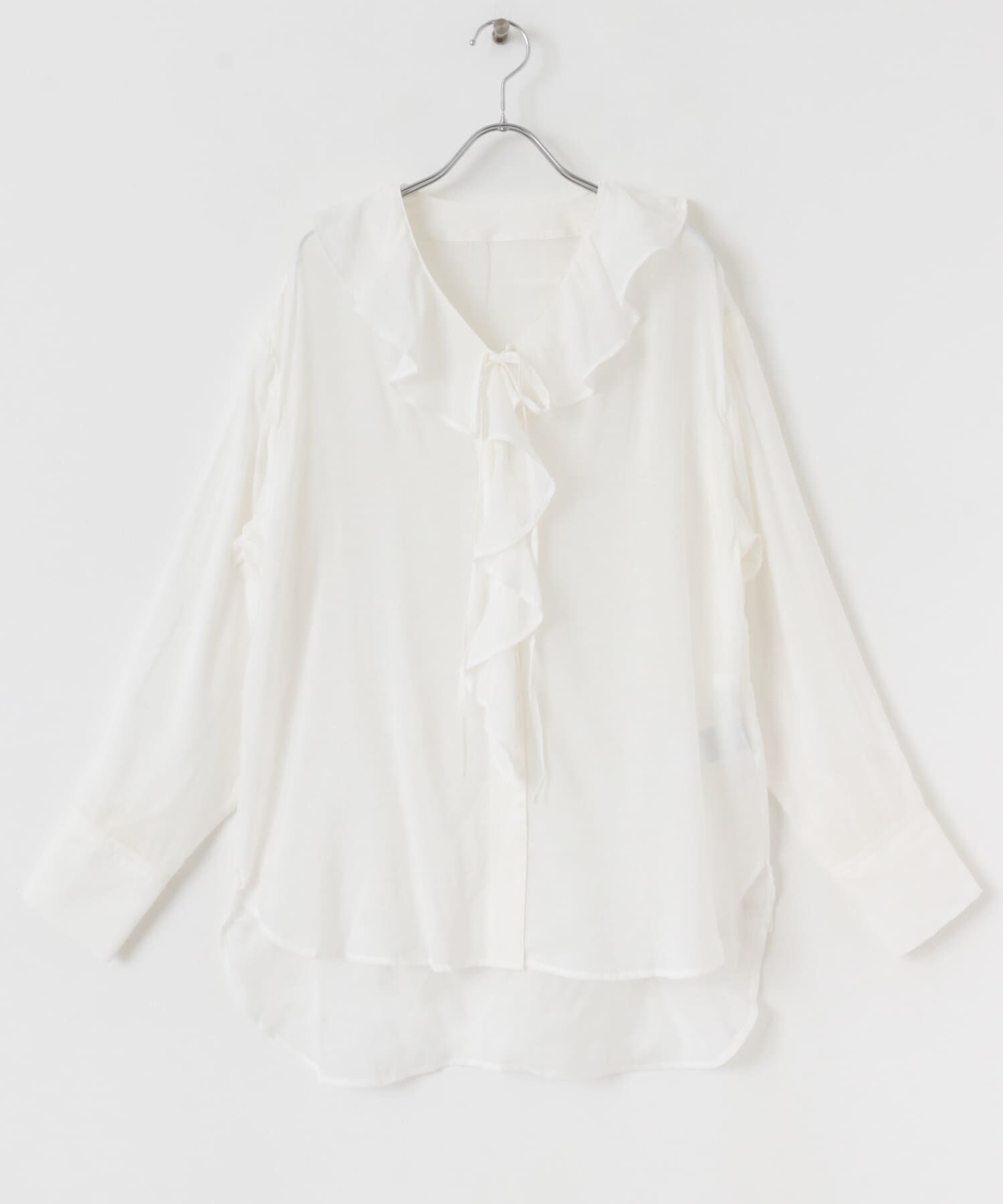 SENSE OF PLACE by URBAN RESEARCH「フリルカラーブラウス」|シャツ・ブラウス|