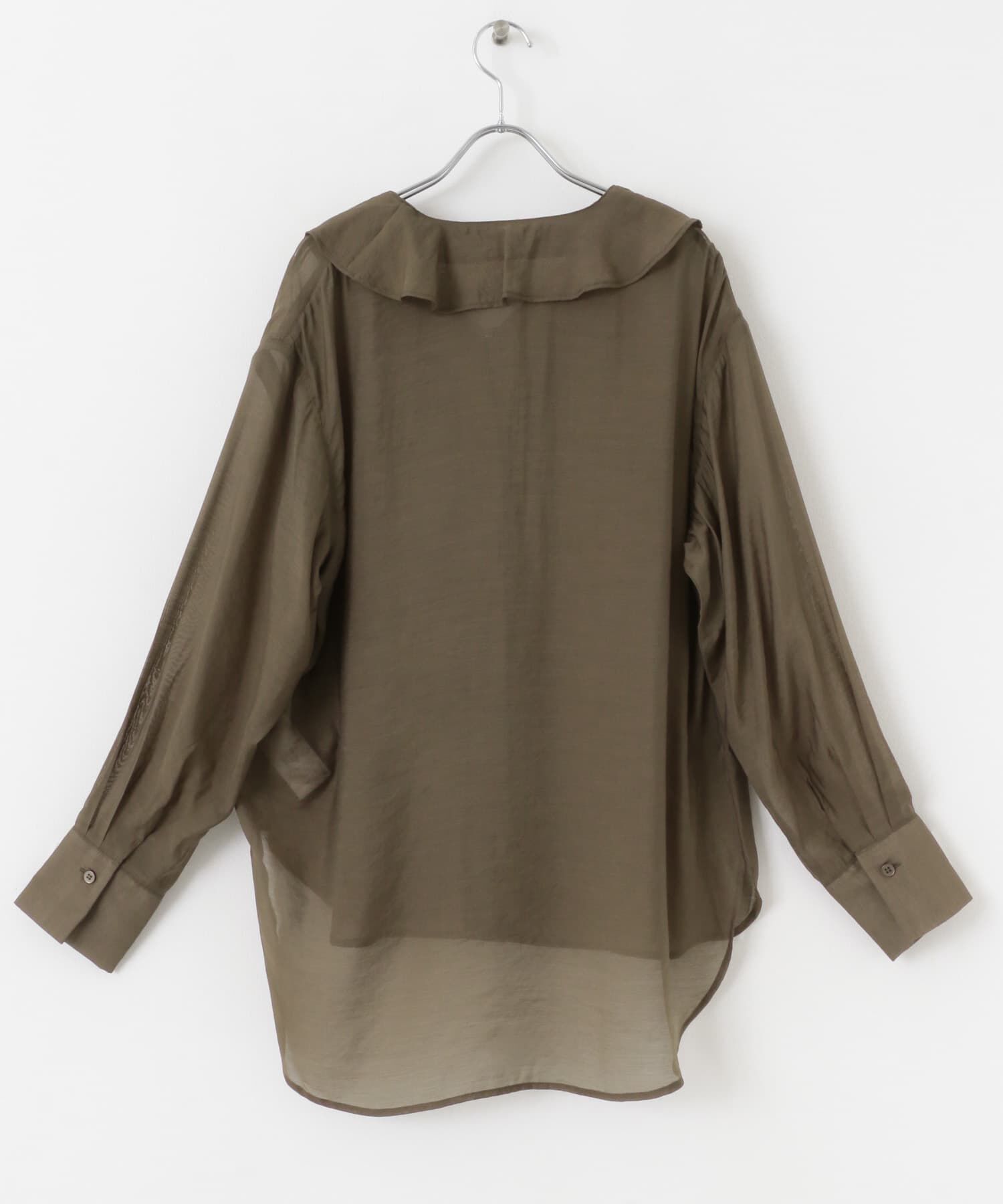 SENSE OF PLACE by URBAN RESEARCH「フリルカラーブラウス」|シャツ・ブラウス|