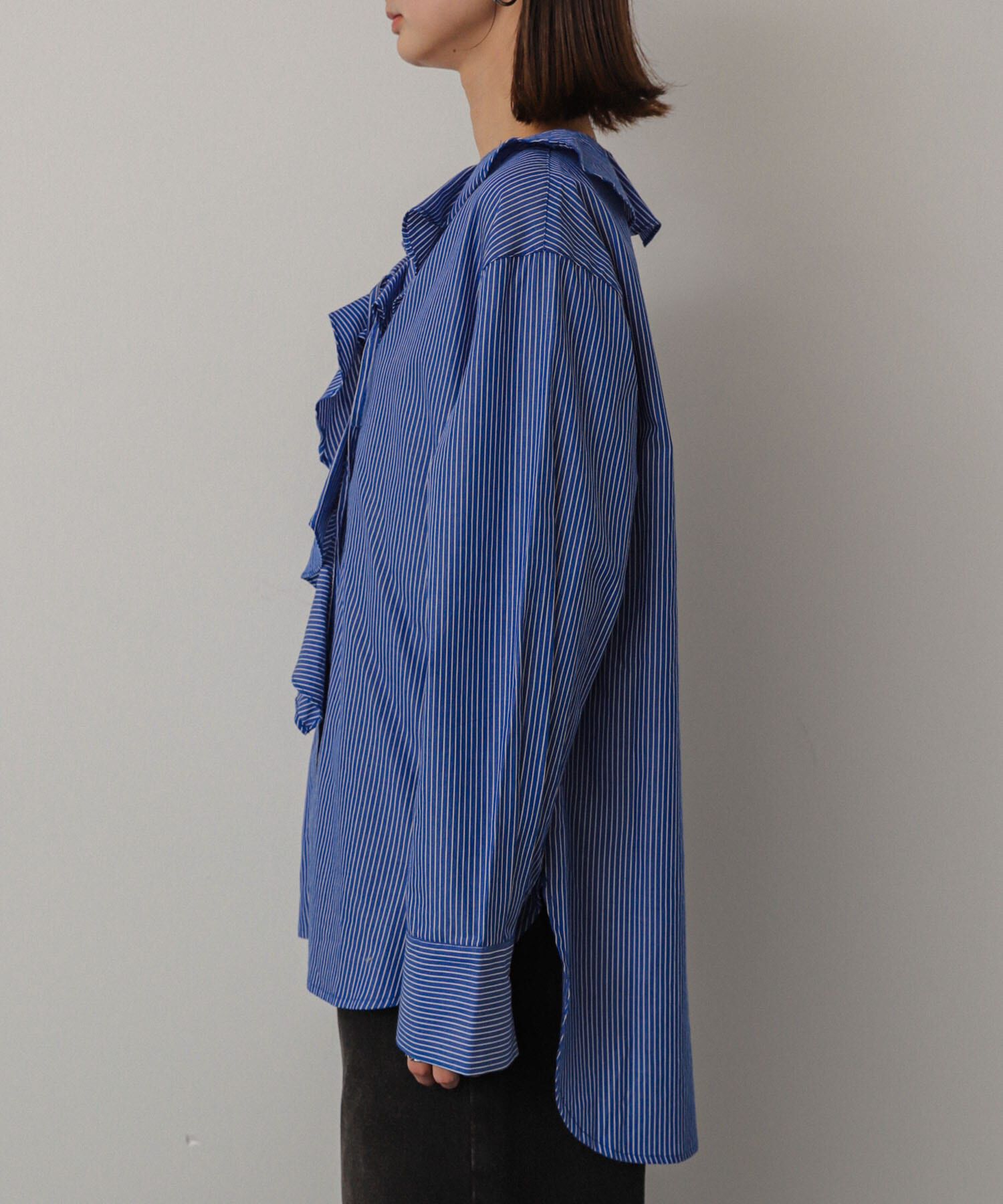 SENSE OF PLACE by URBAN RESEARCH「フリルカラーブラウス」|シャツ・ブラウス|