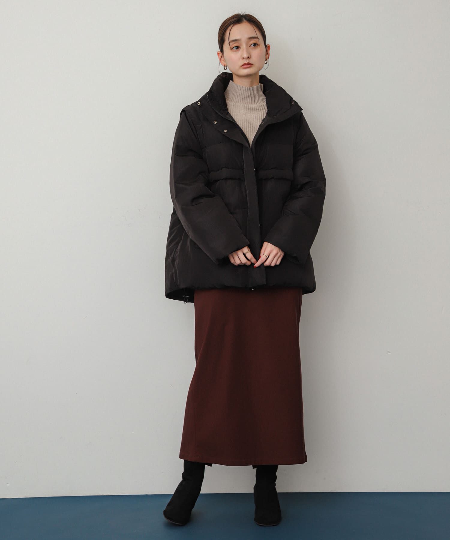 SENSE OF PLACE by URBAN RESEARCH「『一部WEB限定ｶﾗｰ』『TALLｻｲｽﾞ/WEB限定』ｽﾄﾚｯﾁｻｽﾂｷﾊｲｳ  」|スカート|