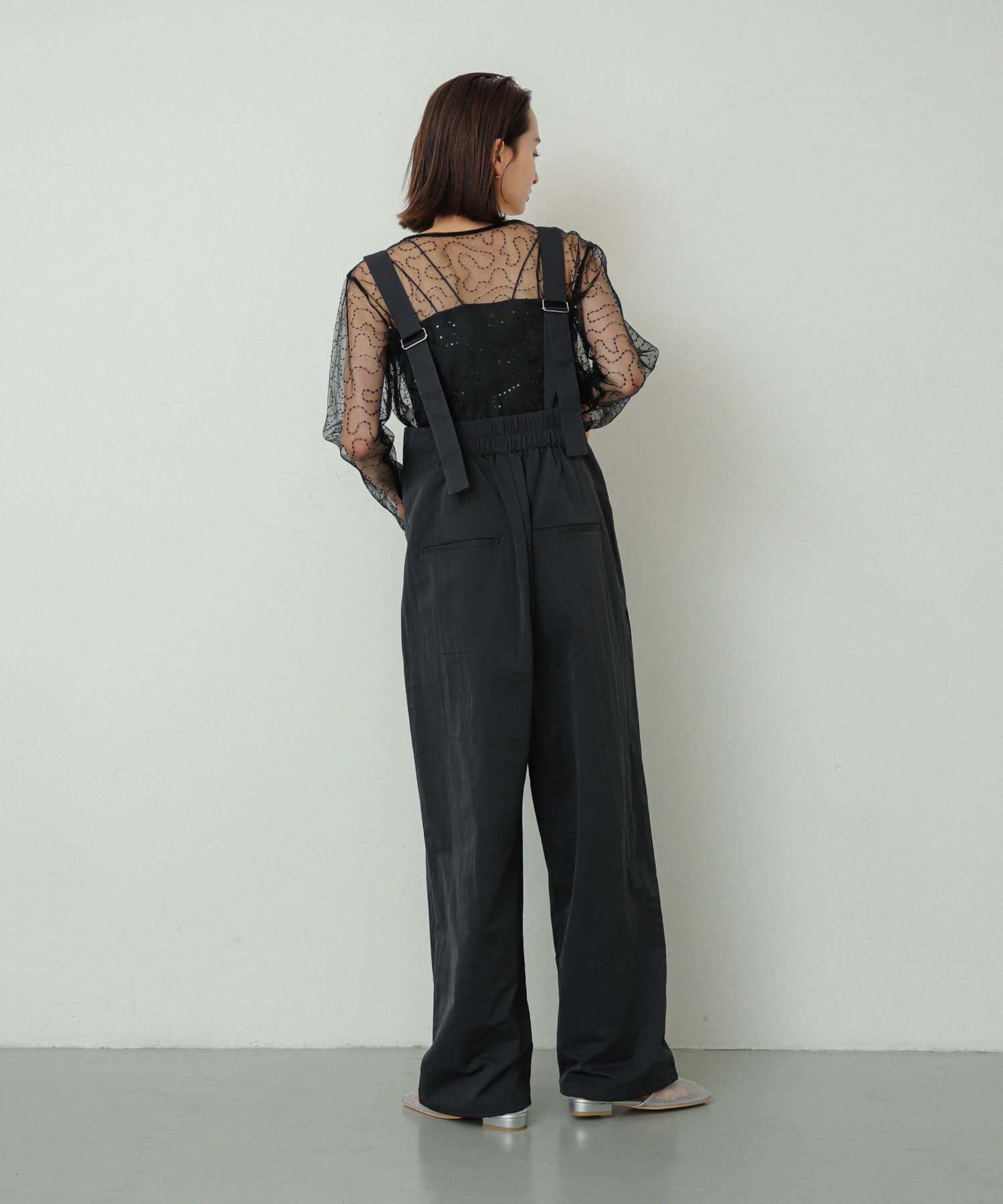 SENSE OF PLACE by URBAN RESEARCH「ハイウエストオーバーオール」|スカート|