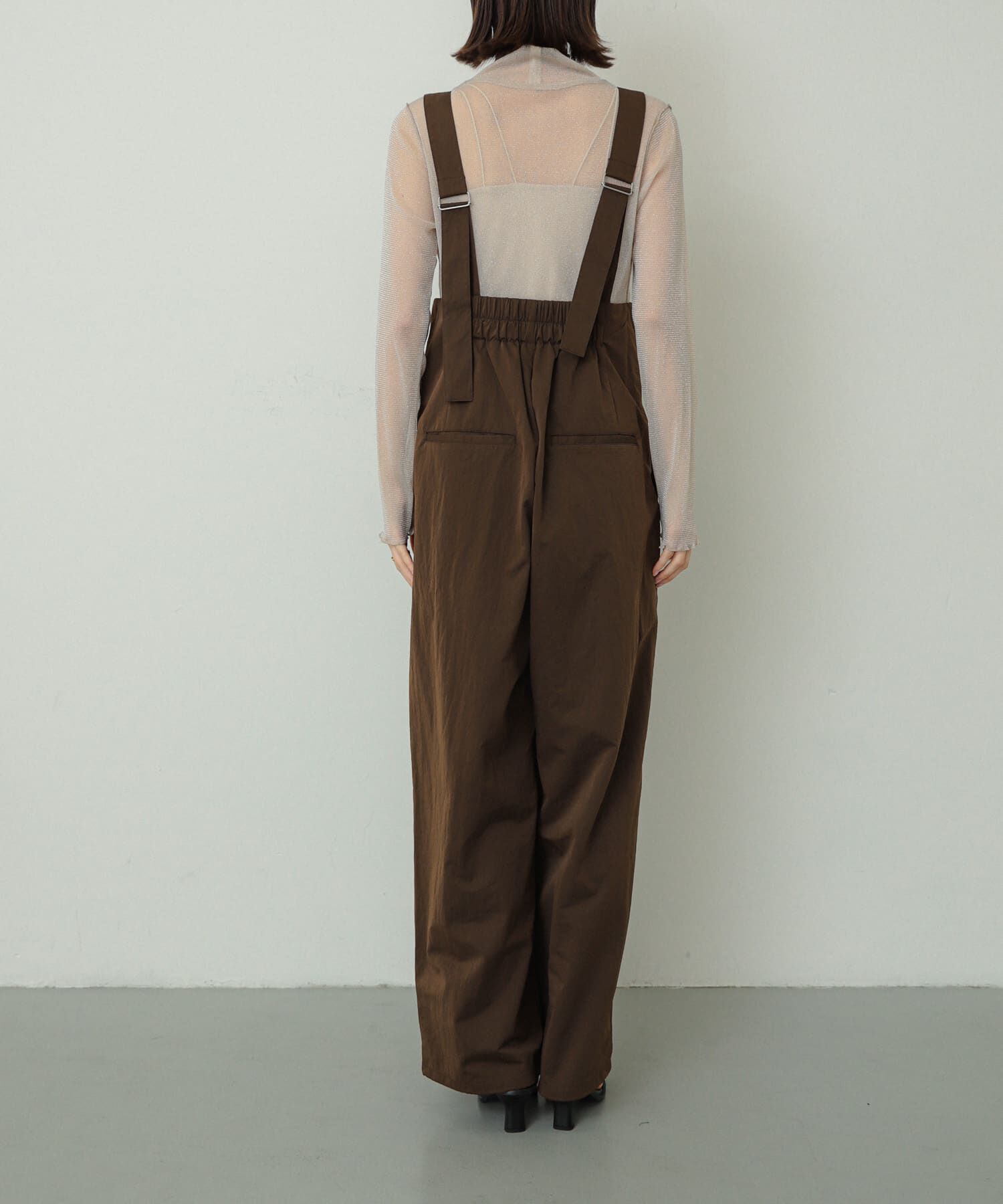 SENSE OF PLACE by URBAN RESEARCH「ハイウエストオーバーオール」|スカート|