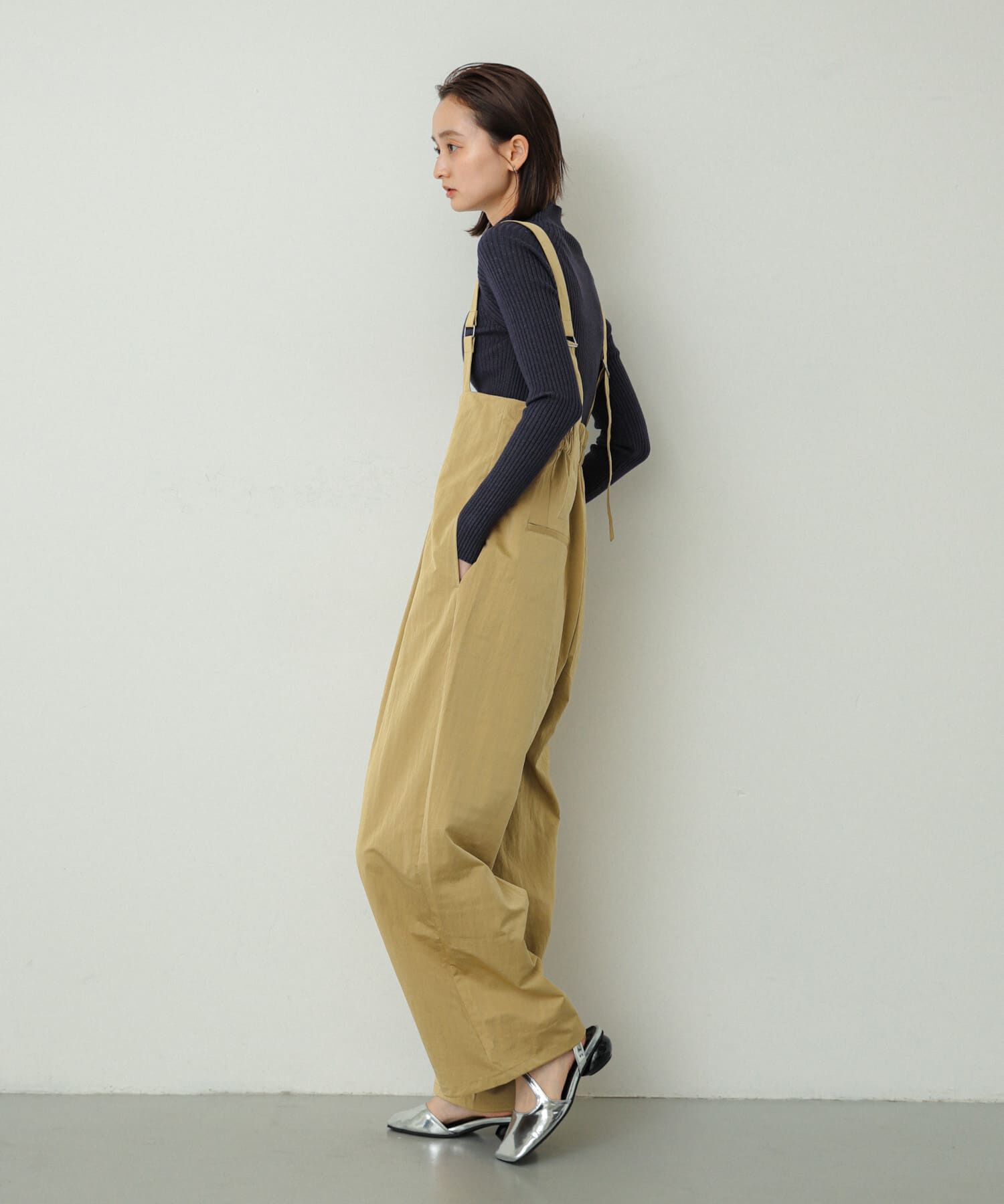 SENSE OF PLACE by URBAN RESEARCH「ハイウエストオーバーオール」|スカート|