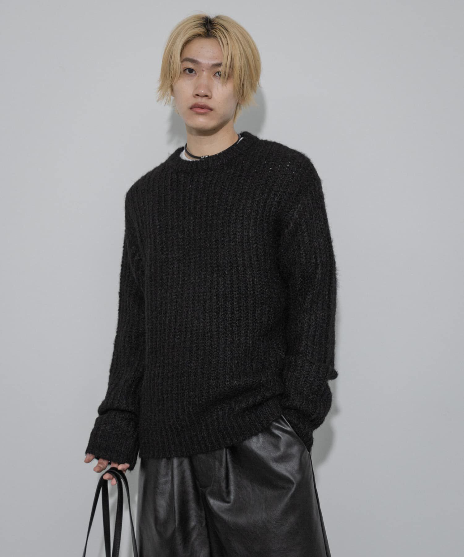 SENSE OF PLACE by URBAN RESEARCH「シャギークルーネックニット」|ニット・セーター|