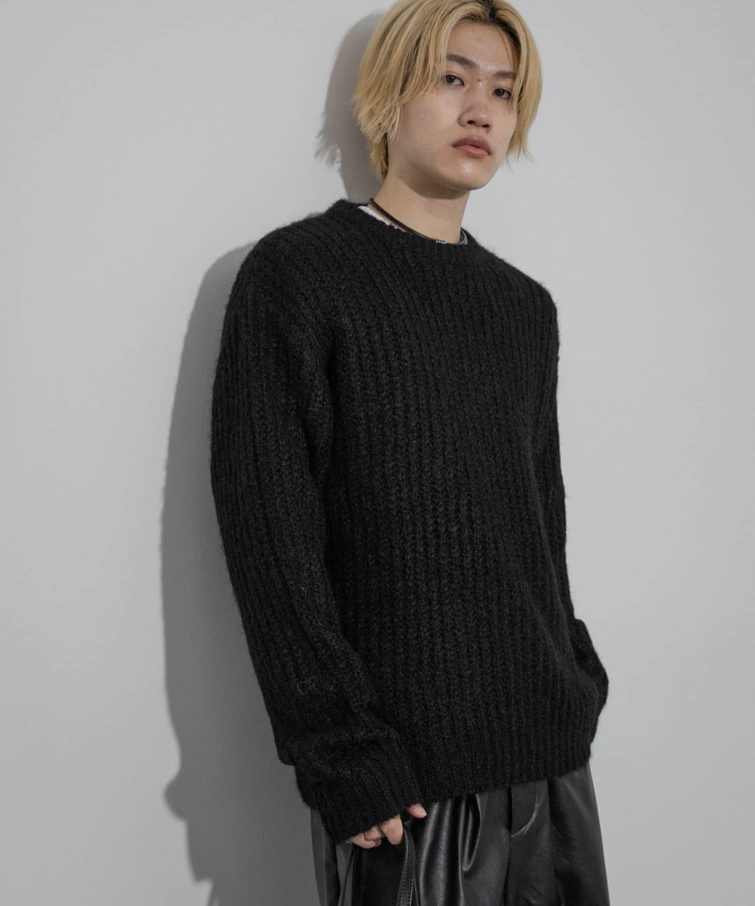 SENSE OF PLACE by URBAN RESEARCH「シャギークルーネックニット」|ニット・セーター|