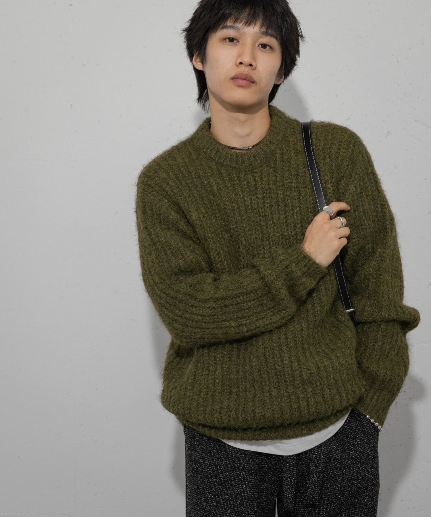 SENSE OF PLACE by URBAN RESEARCH「シャギークルーネックニット」|ニット・セーター|