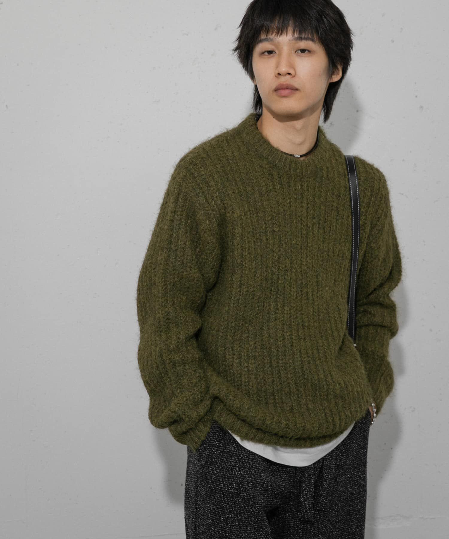 SENSE OF PLACE by URBAN RESEARCH「シャギークルーネックニット」|ニット・セーター|