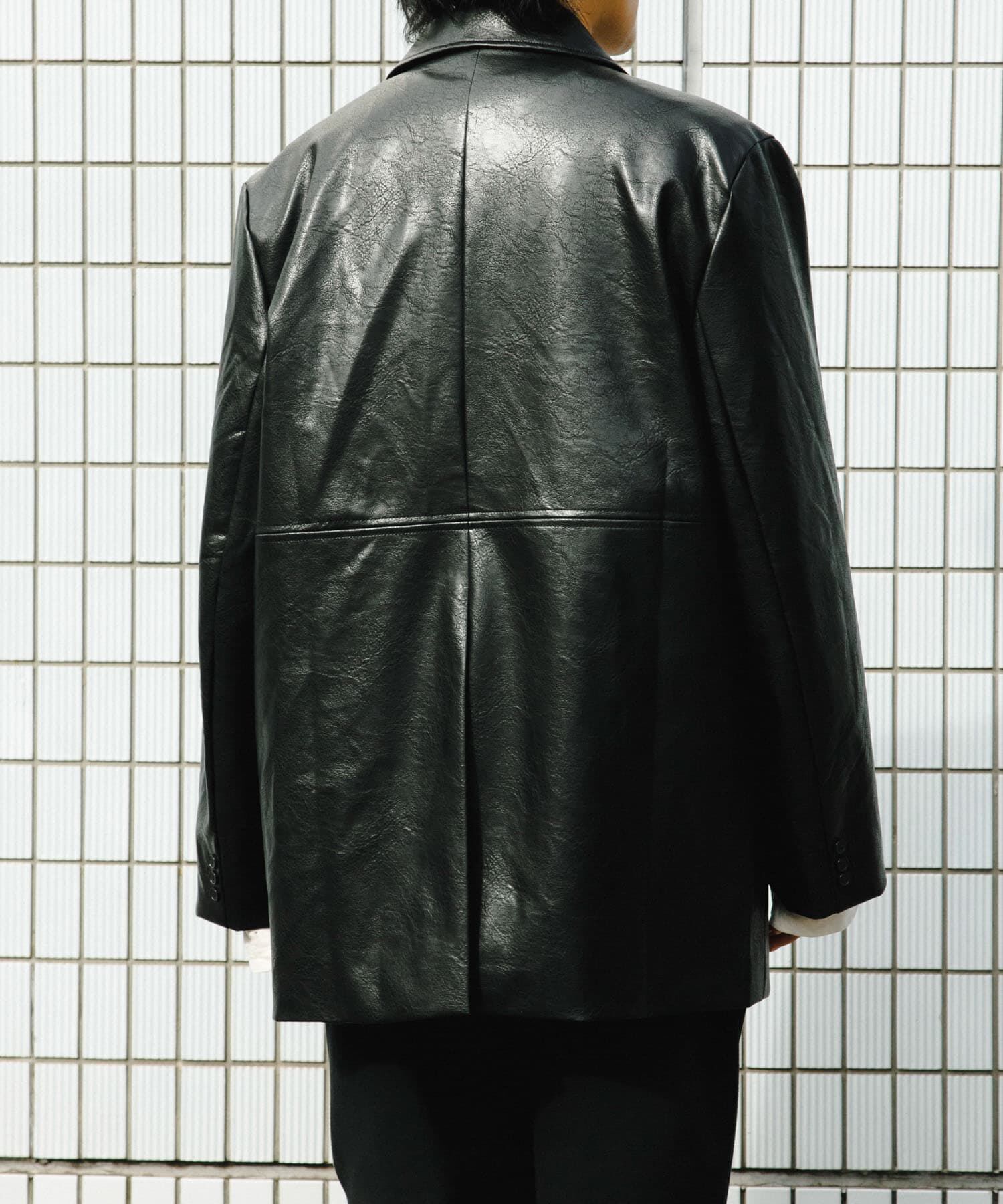 SENSE OF PLACE by URBAN RESEARCH「フェイクレザーミドルジャケット」|その他|