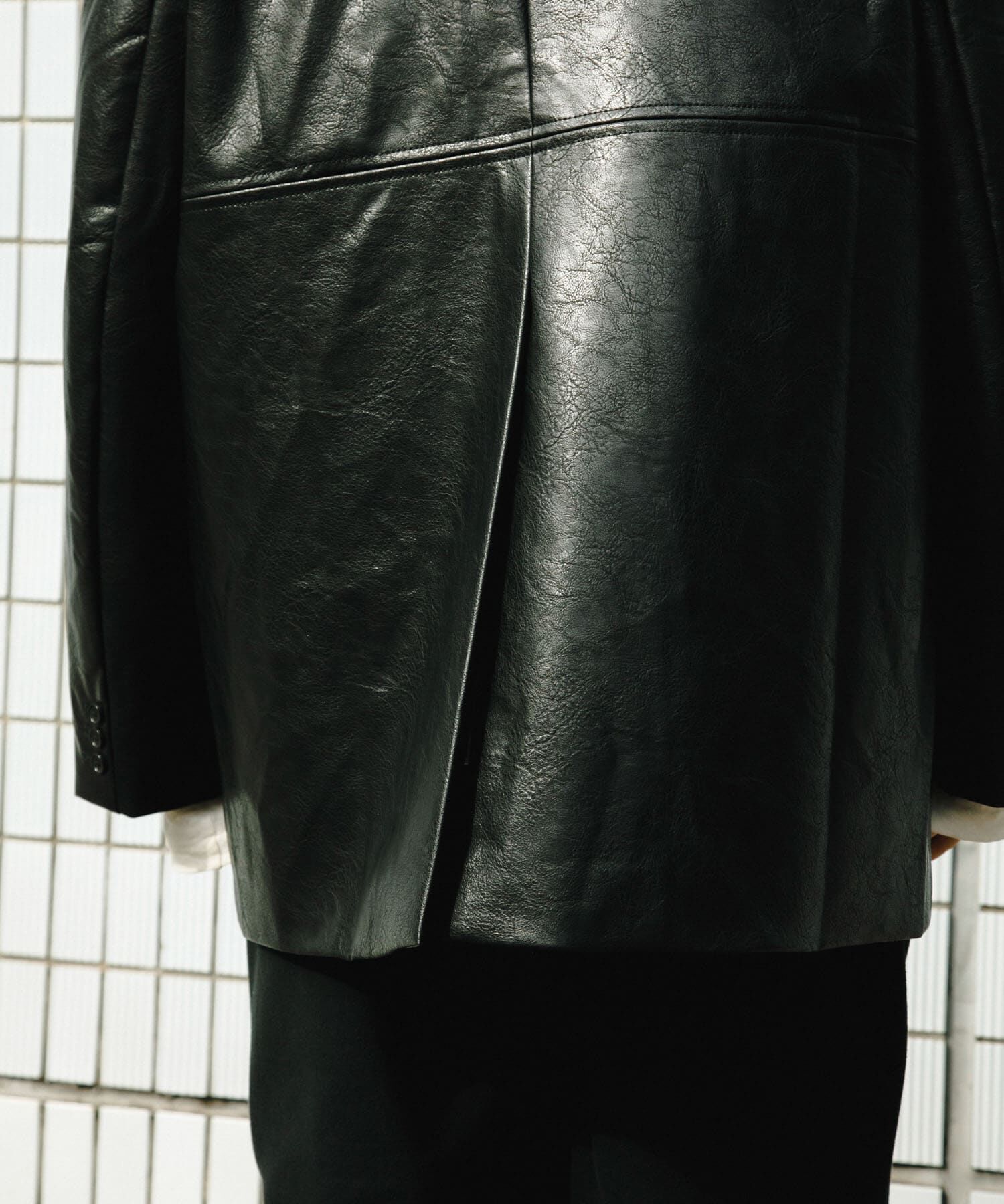 SENSE OF PLACE by URBAN RESEARCH「フェイクレザーミドルジャケット」|その他|