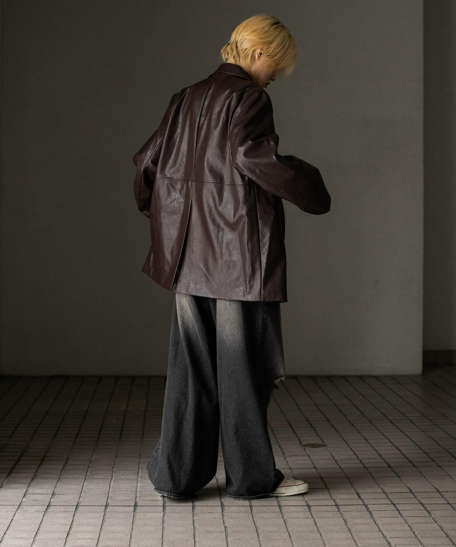 SENSE OF PLACE by URBAN RESEARCH「フェイクレザーミドルジャケット」|その他|