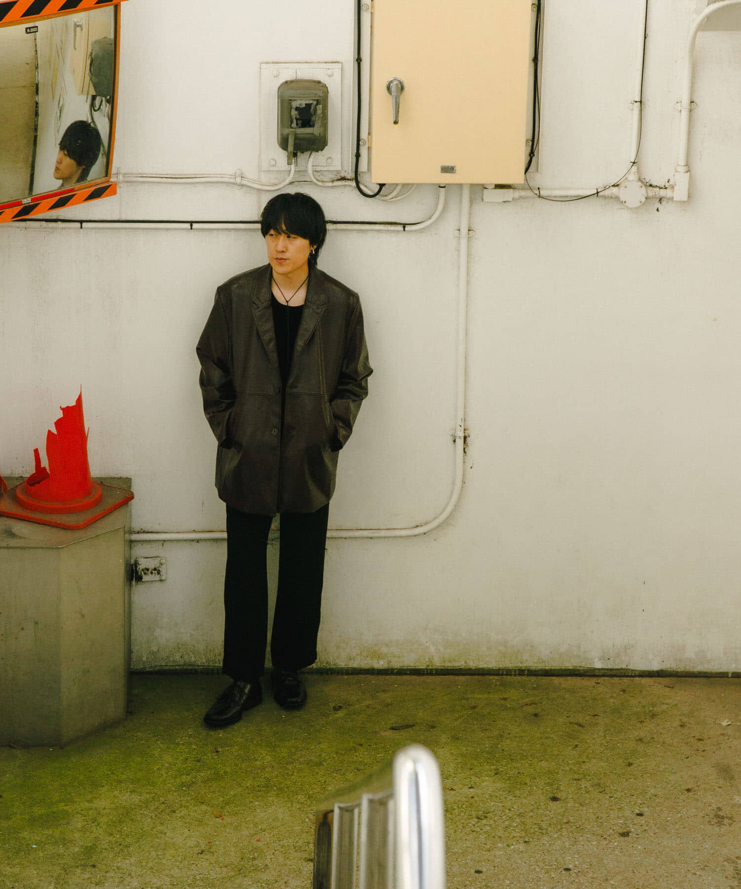 SENSE OF PLACE by URBAN RESEARCH「フェイクレザーミドルジャケット」|その他|