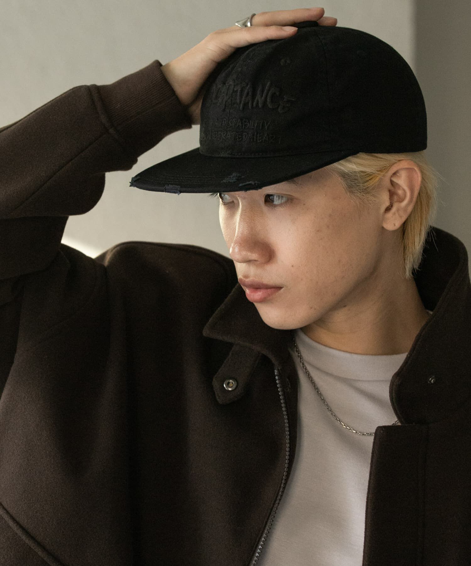 SENSE OF PLACE by URBAN RESEARCH「ロゴシシュウダメージキャップ」|キャップ・キャスケット|