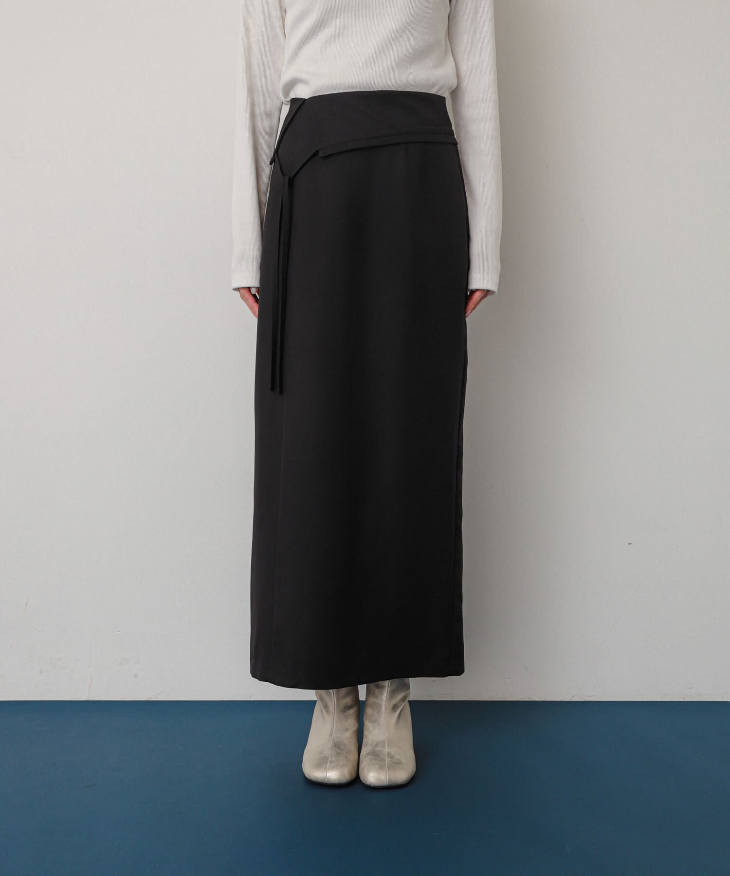 SENSE OF PLACE by URBAN RESEARCH「アシンメトリーオリカエシペンシルスカート」|スカート|