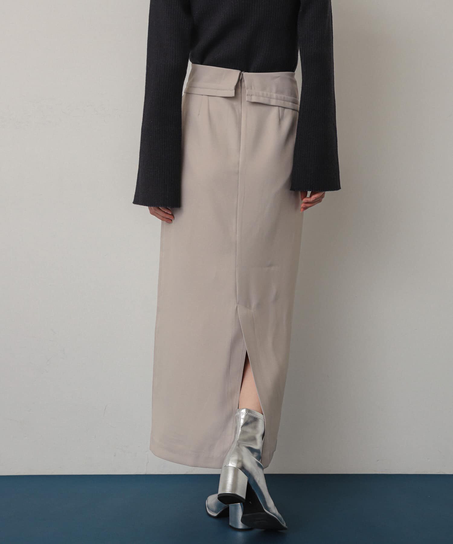 SENSE OF PLACE by URBAN RESEARCH「アシンメトリーオリカエシペンシルスカート」|スカート|