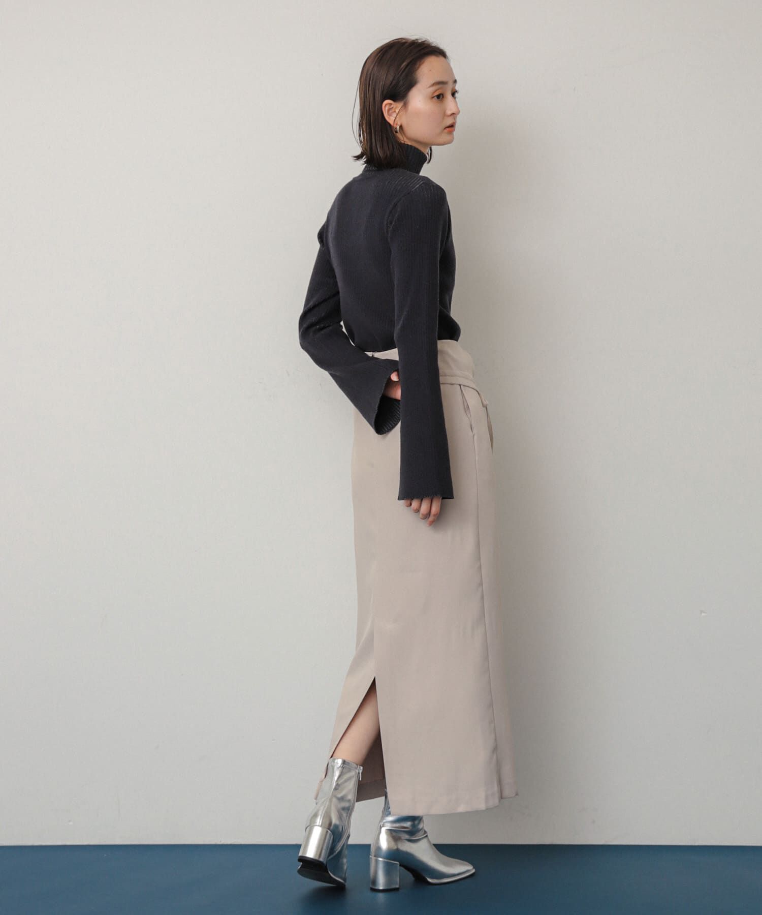 SENSE OF PLACE by URBAN RESEARCH「アシンメトリーオリカエシペンシルスカート」|スカート|