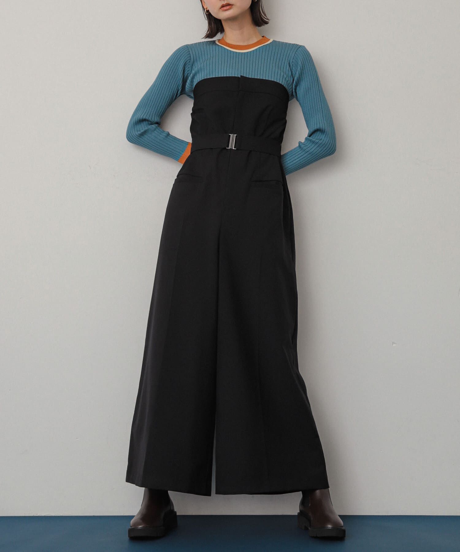 SENSE OF PLACE by URBAN RESEARCH「ベアオールインワン」|スカート|