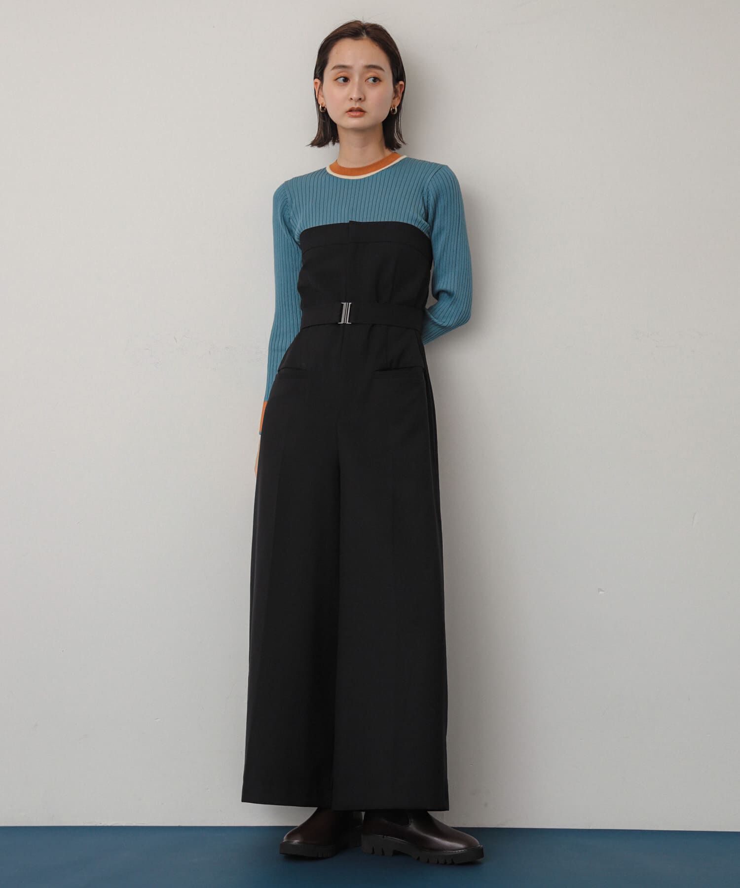 SENSE OF PLACE by URBAN RESEARCH「ベアオールインワン」|スカート|