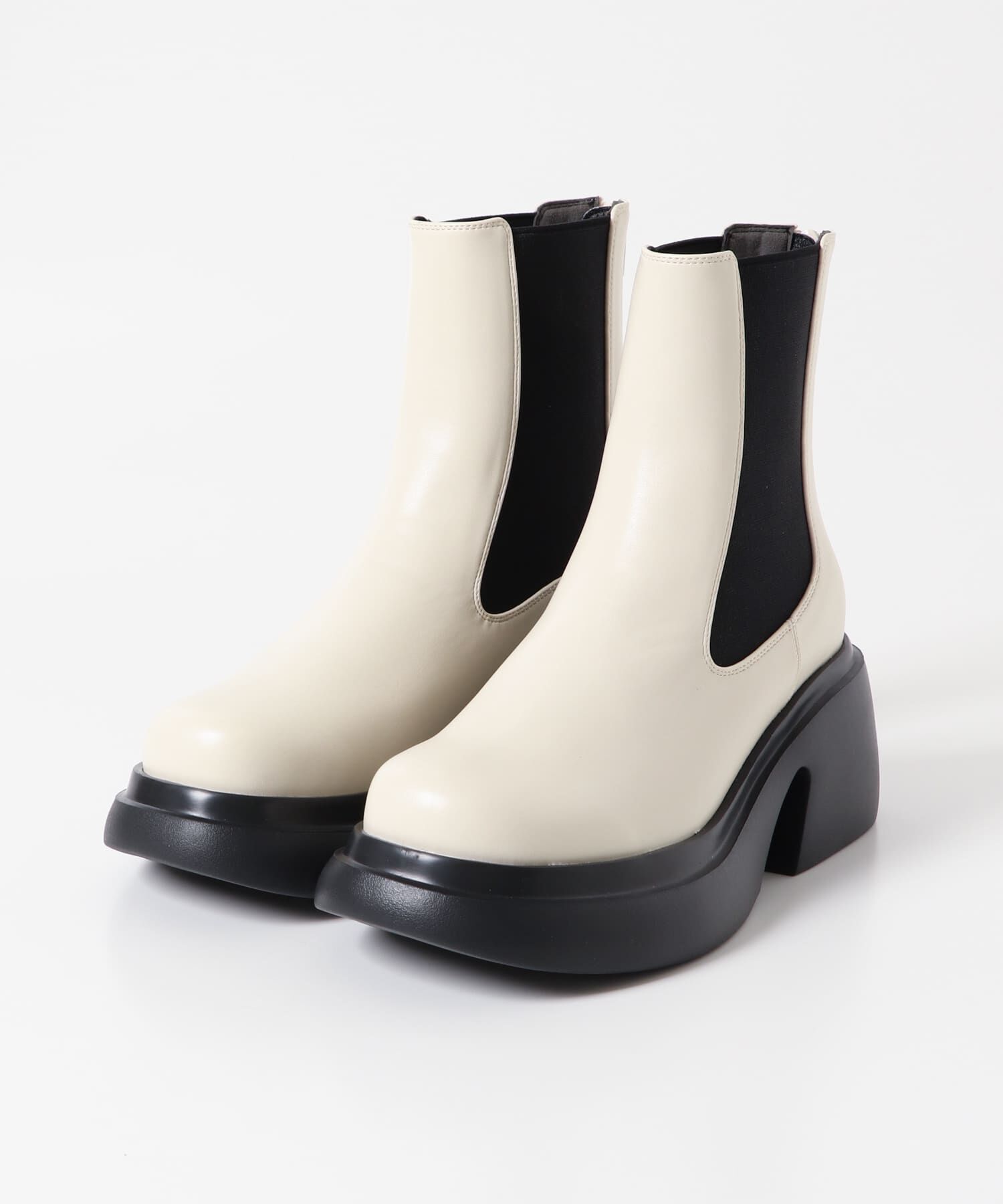 SENSE OF PLACE by URBAN RESEARCH「『消臭』サイドゴアボリュームソールブーツ」|ショートブーツ|