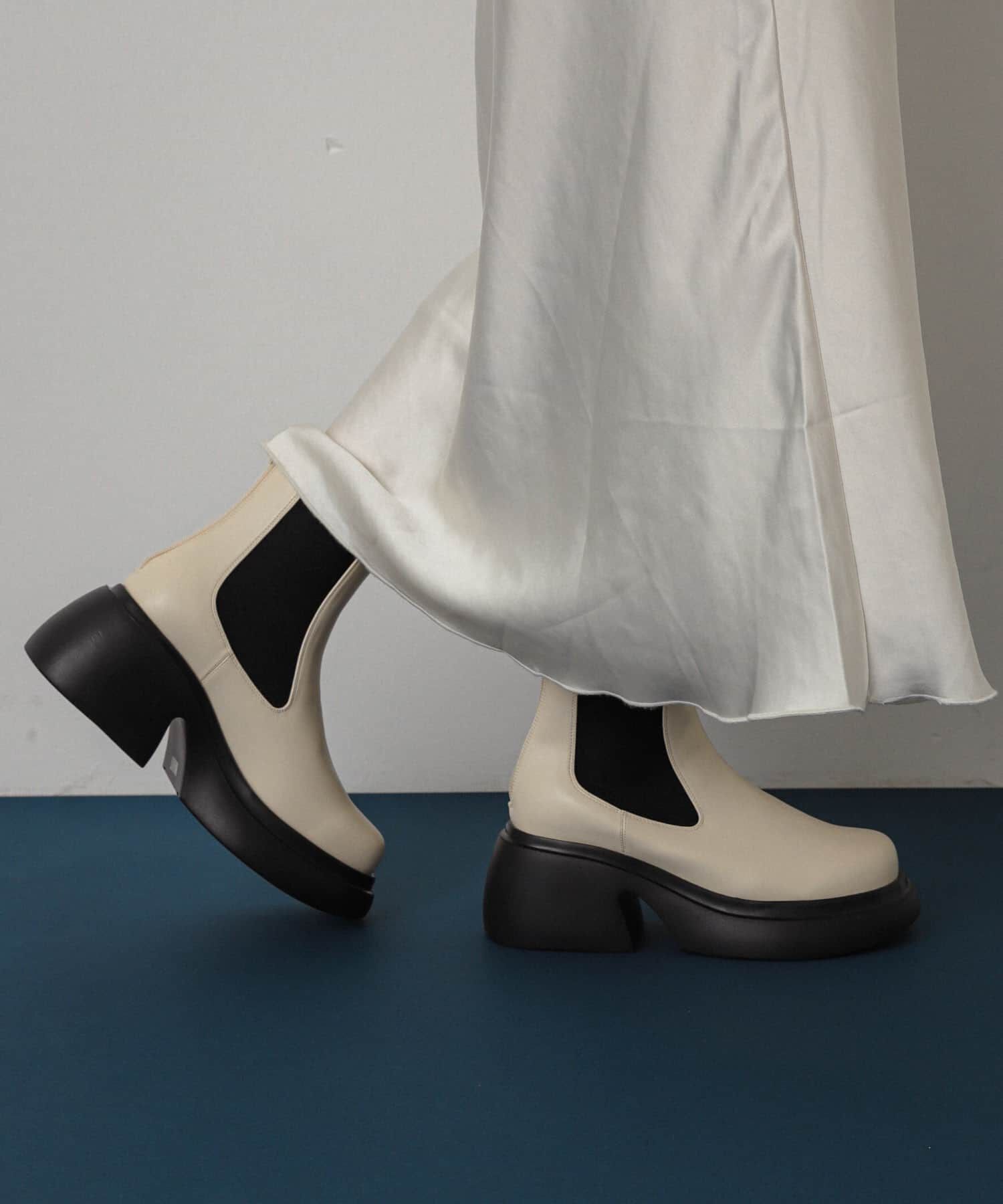 SENSE OF PLACE by URBAN RESEARCH「『消臭』サイドゴアボリュームソールブーツ」|ショートブーツ|